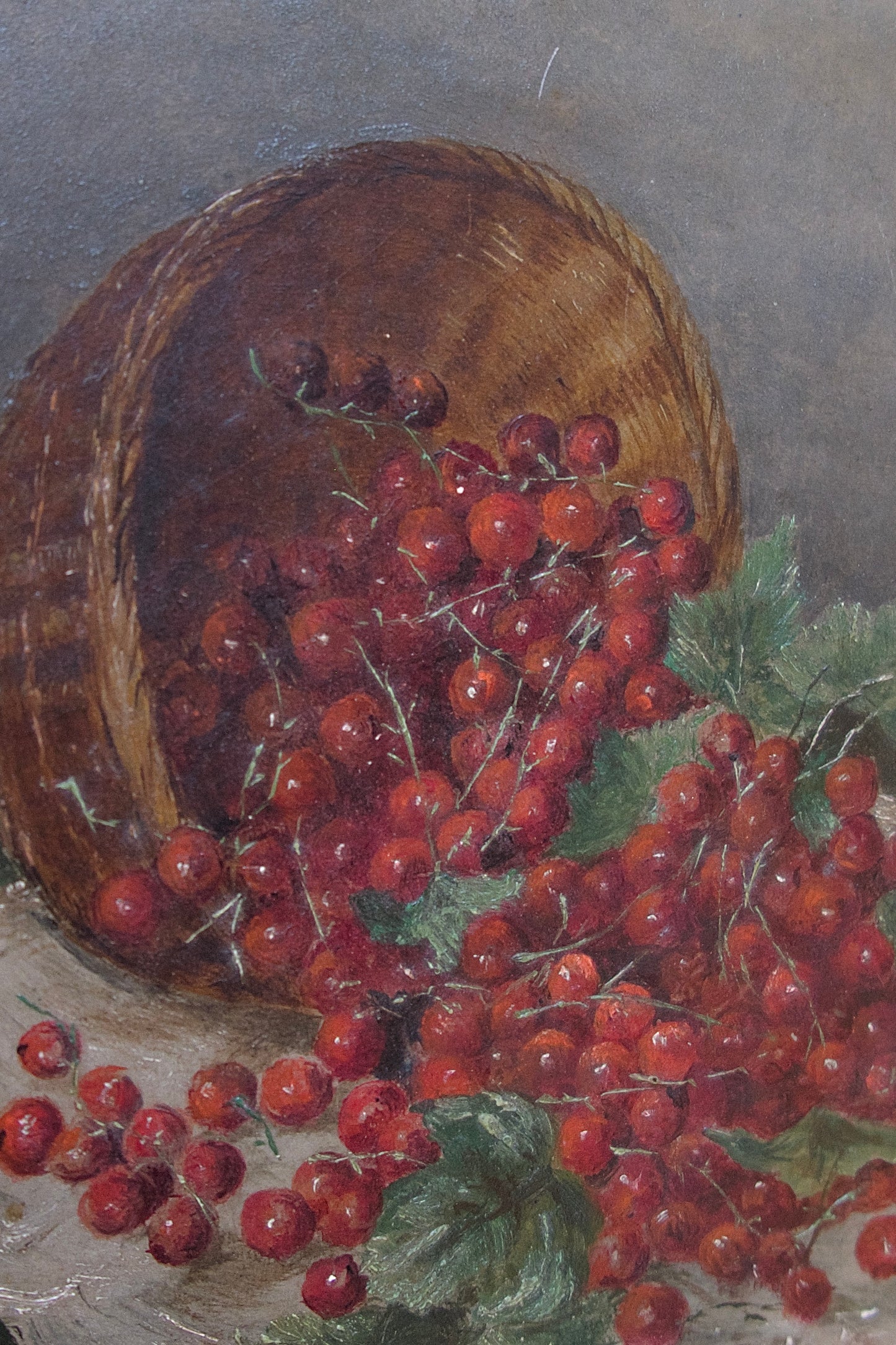 Antique Signed Oil Still Life β 12β x 7.5β