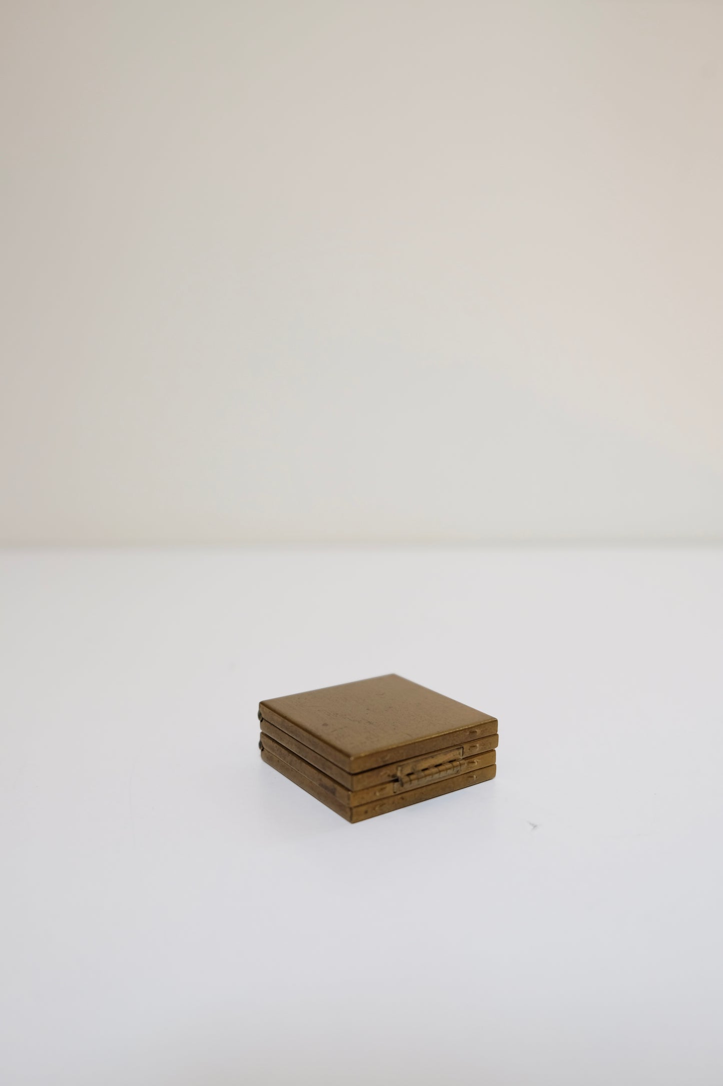 Four-Tier Folding Brass Picture Frame