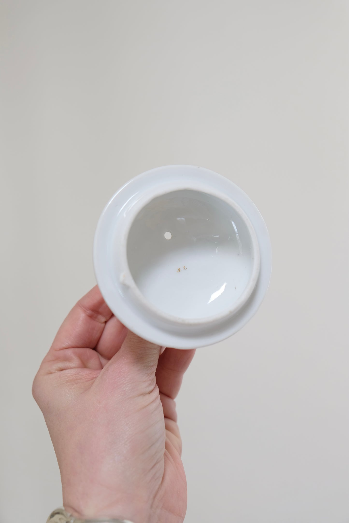 Vintage Haviland Limoges Cible Sugar Bowl with Lid