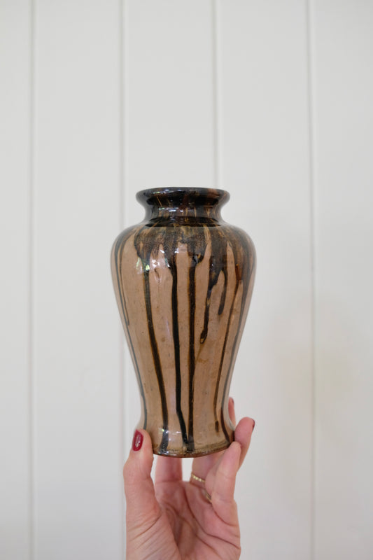 Vintage Medium Zane Ware Drip Glaze Vase