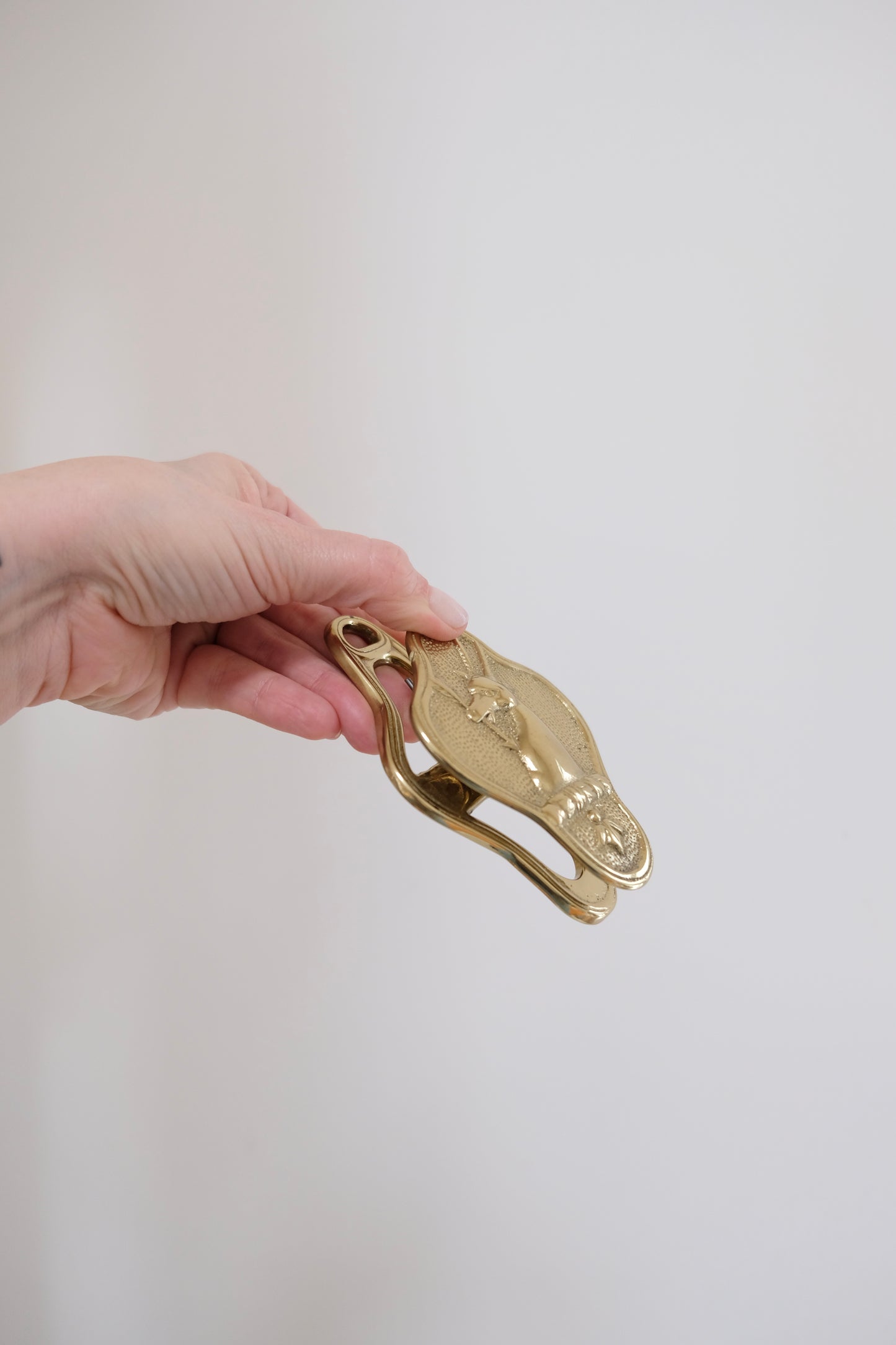 Vintage Randolph Brass Antelope Clip