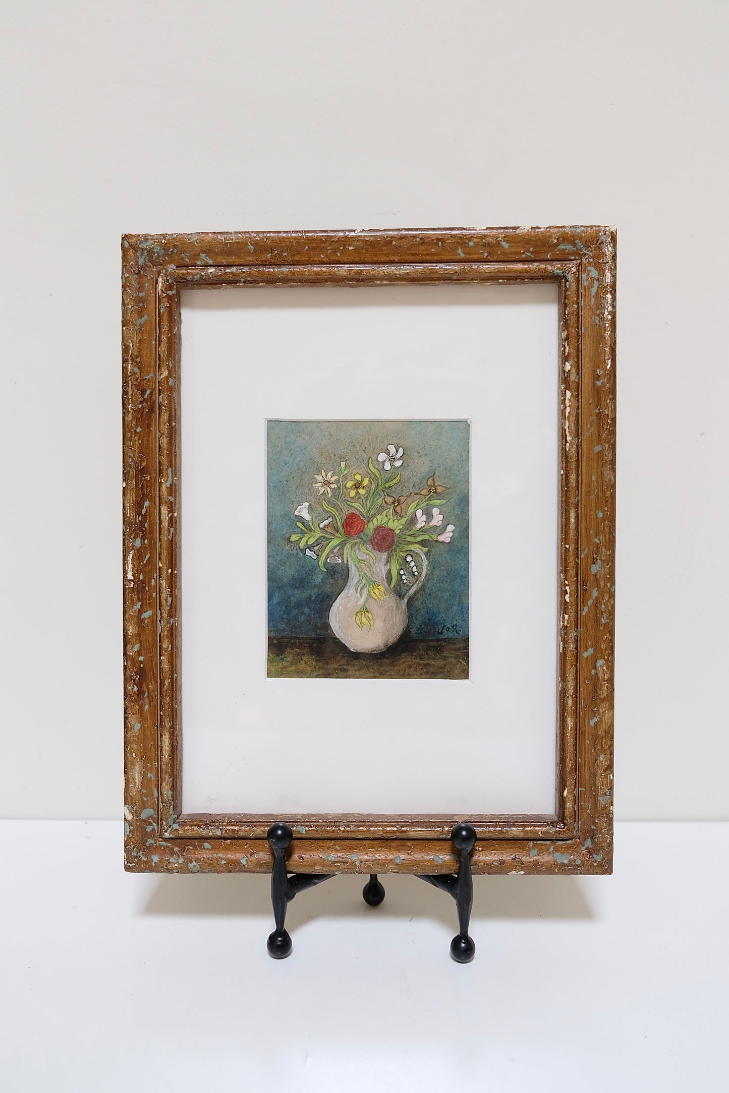 1930s French Watercolor
