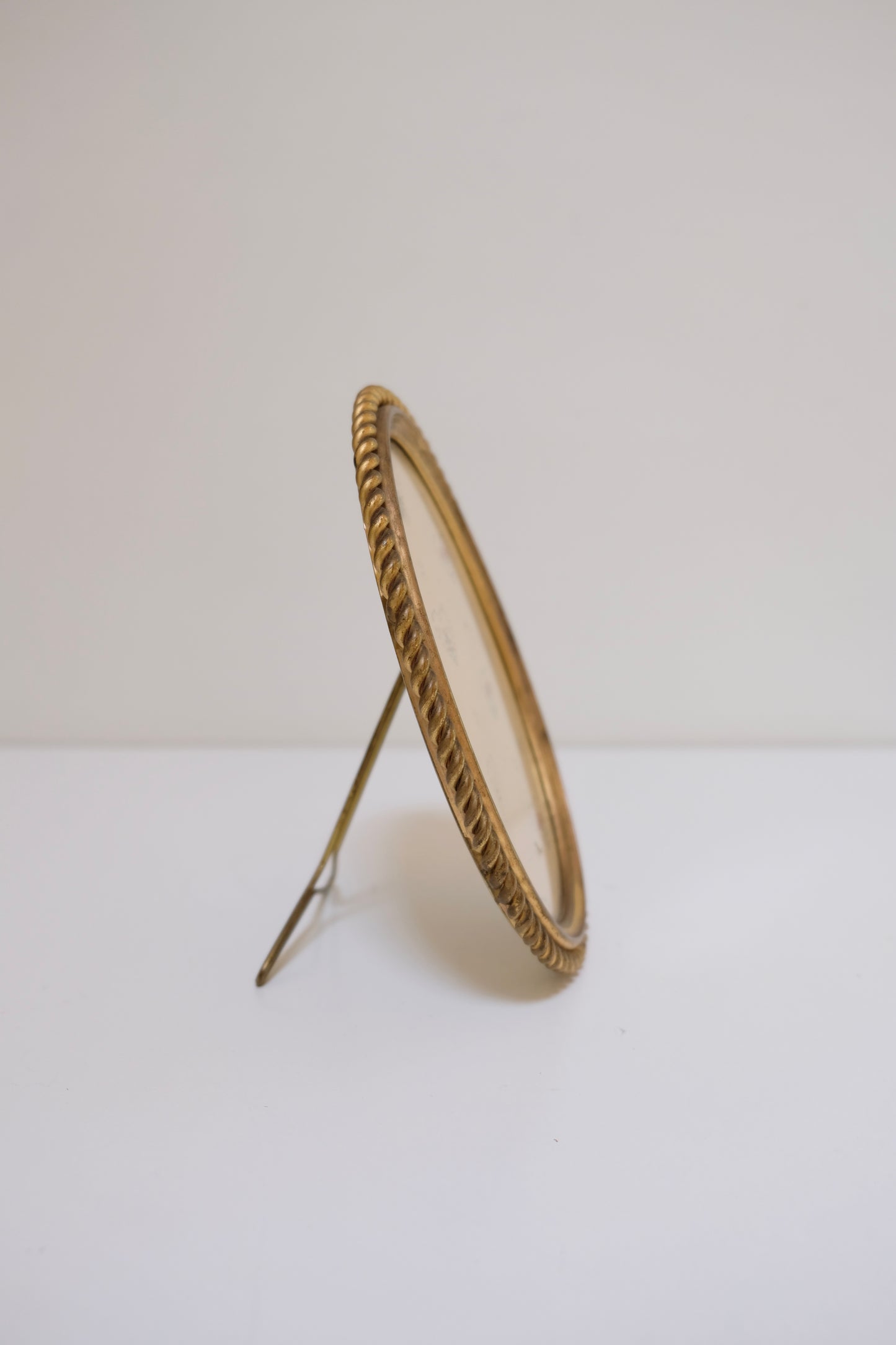 Brass Oval Picture Frame