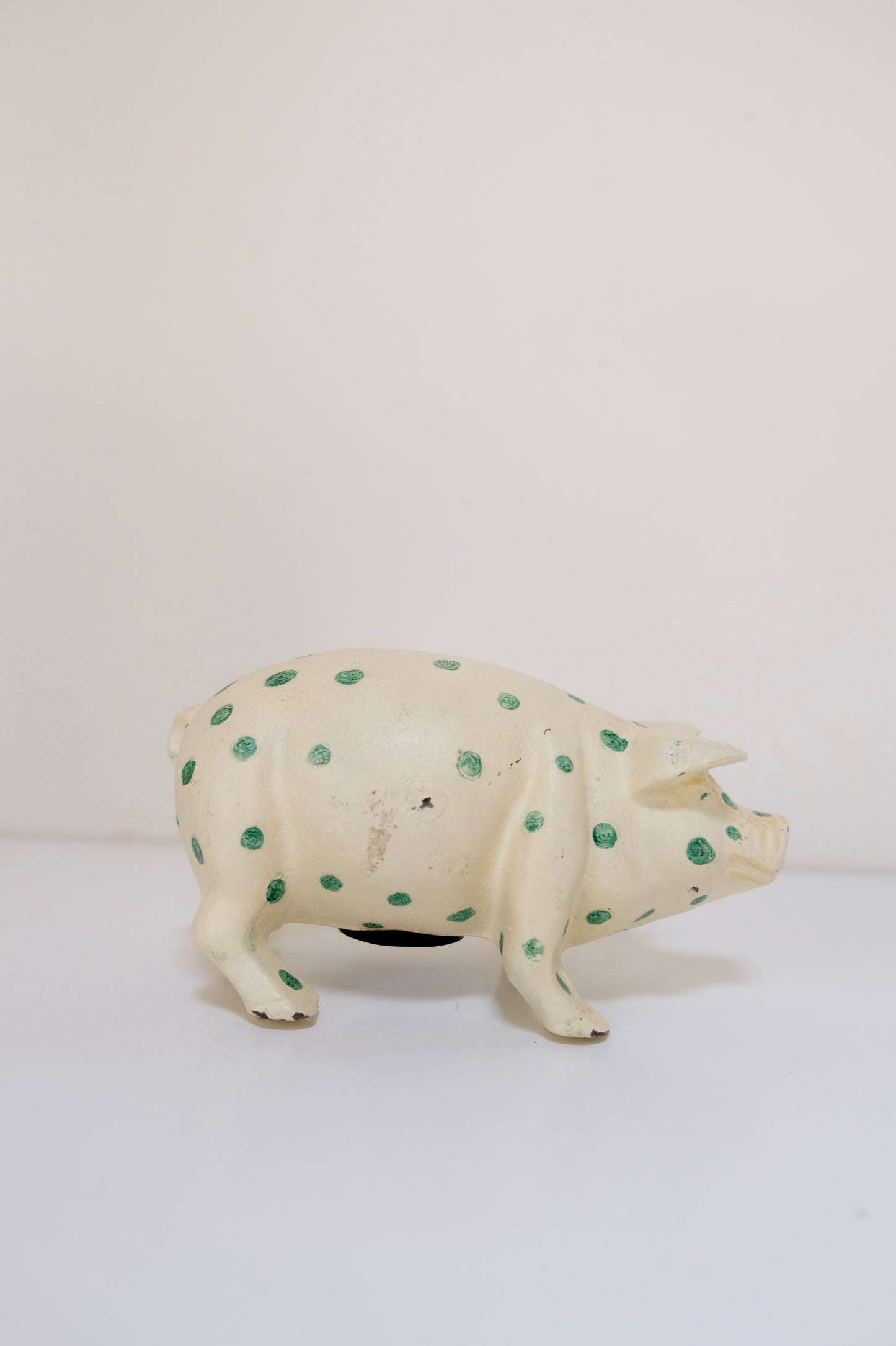Vintage Iron Piggy Bank