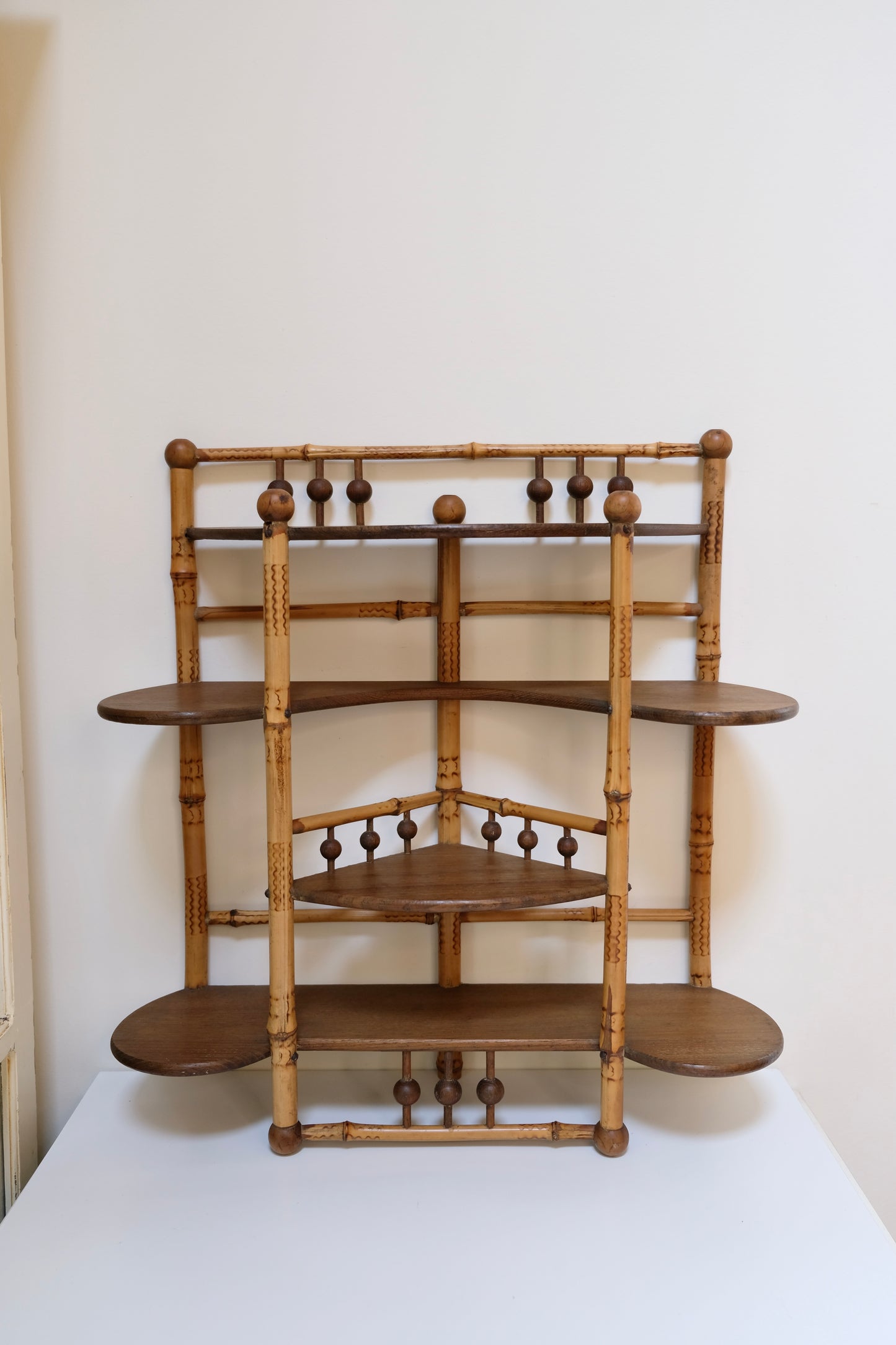 Antique Bamboo Etegare