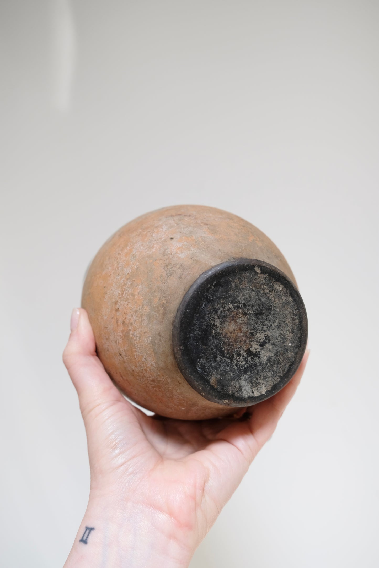 Incredible Antique French Clay Vessel