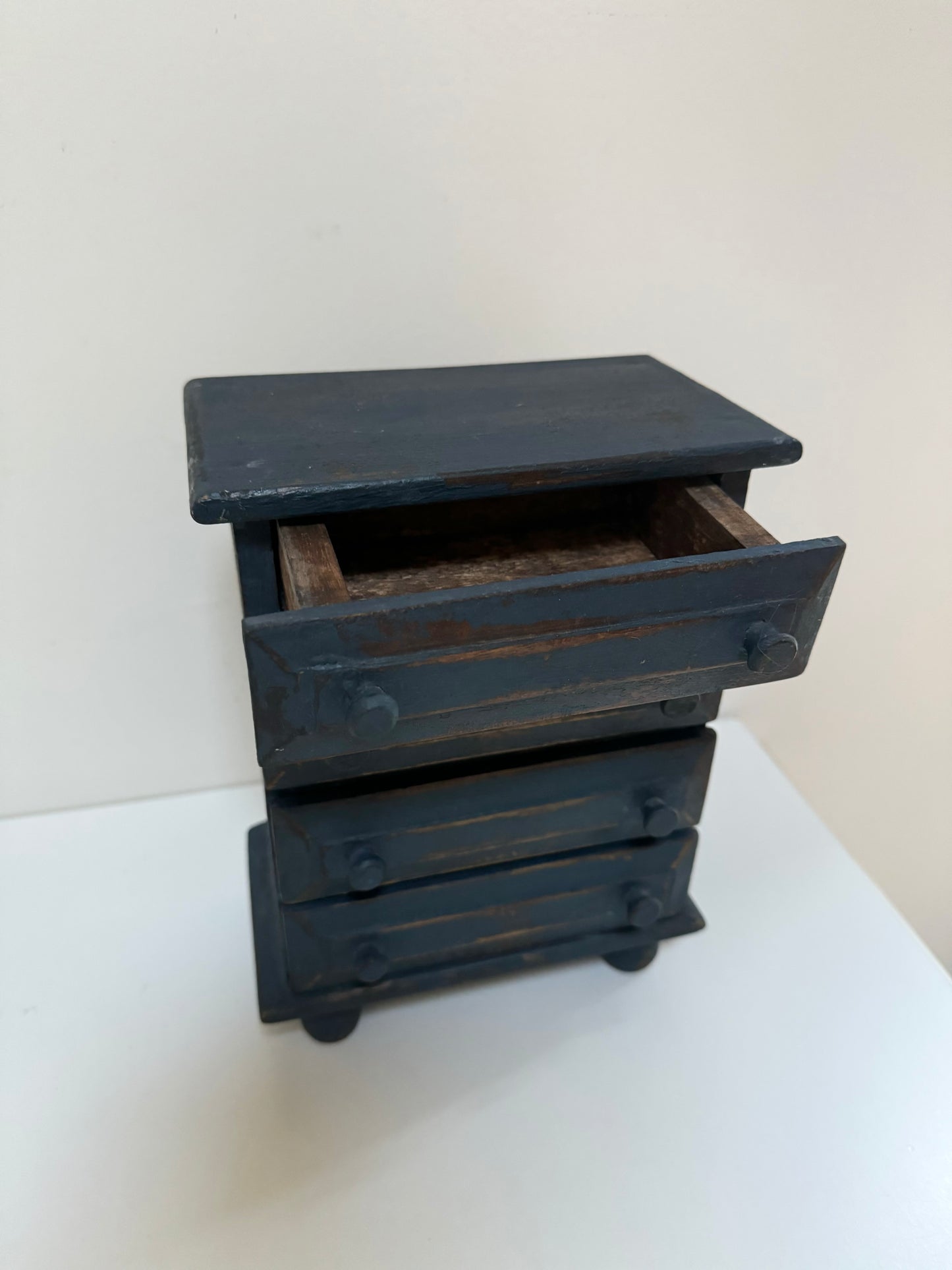 Antique Primitive Hand-Made Mini Dresser