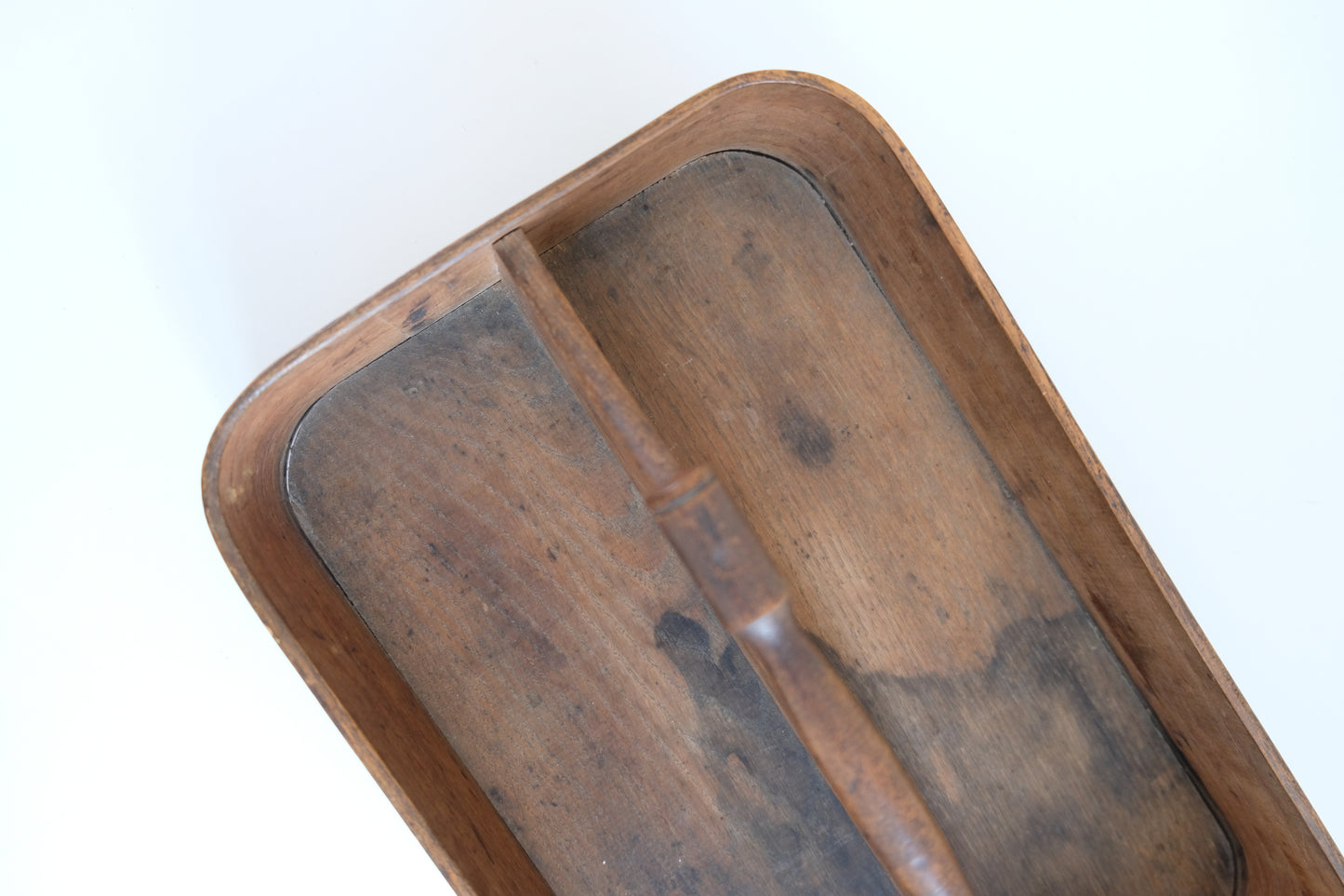 Antique Primitive Cutlery Box Tray Caddy
