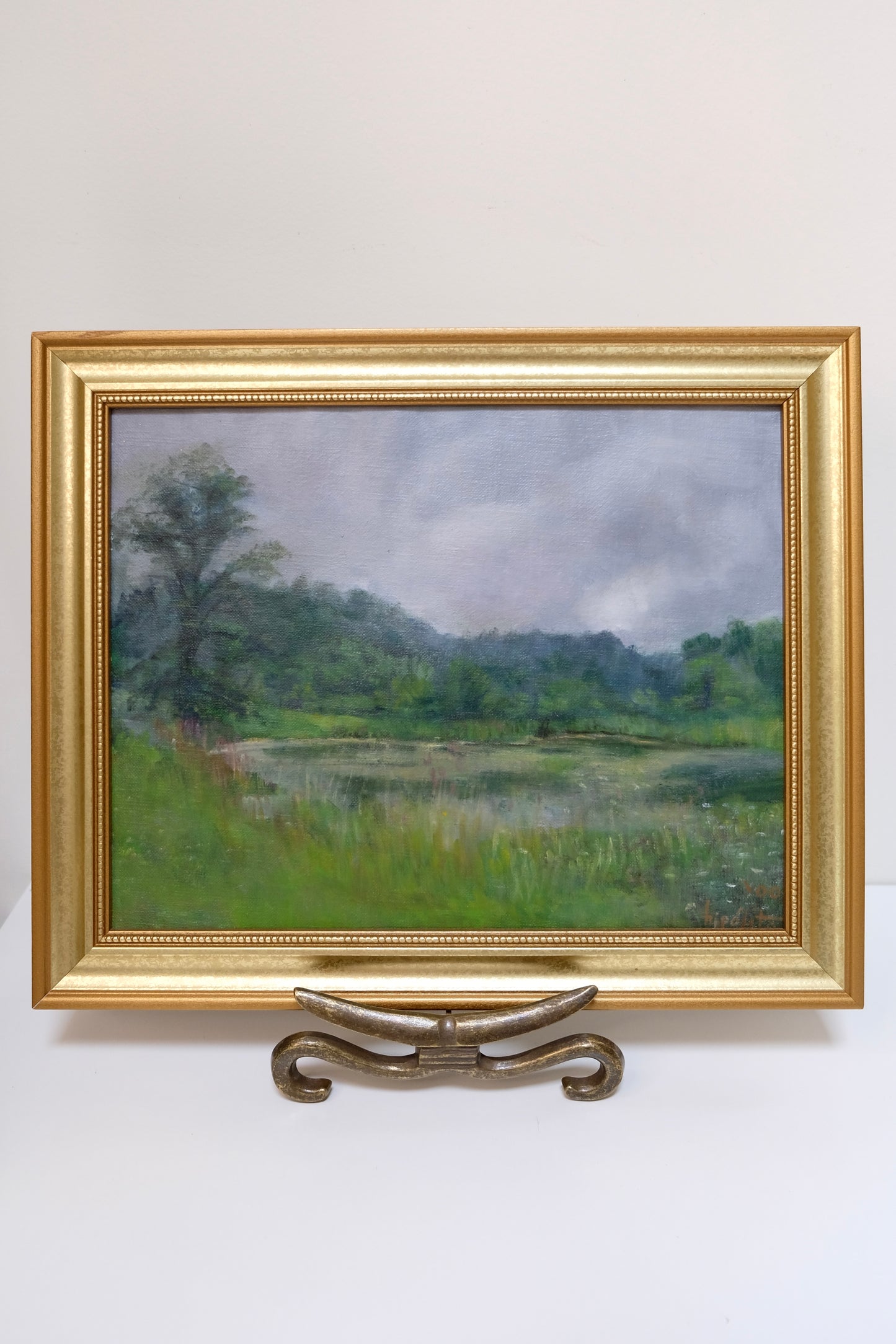 Small Landscape Painting of Cold Spring Farm
