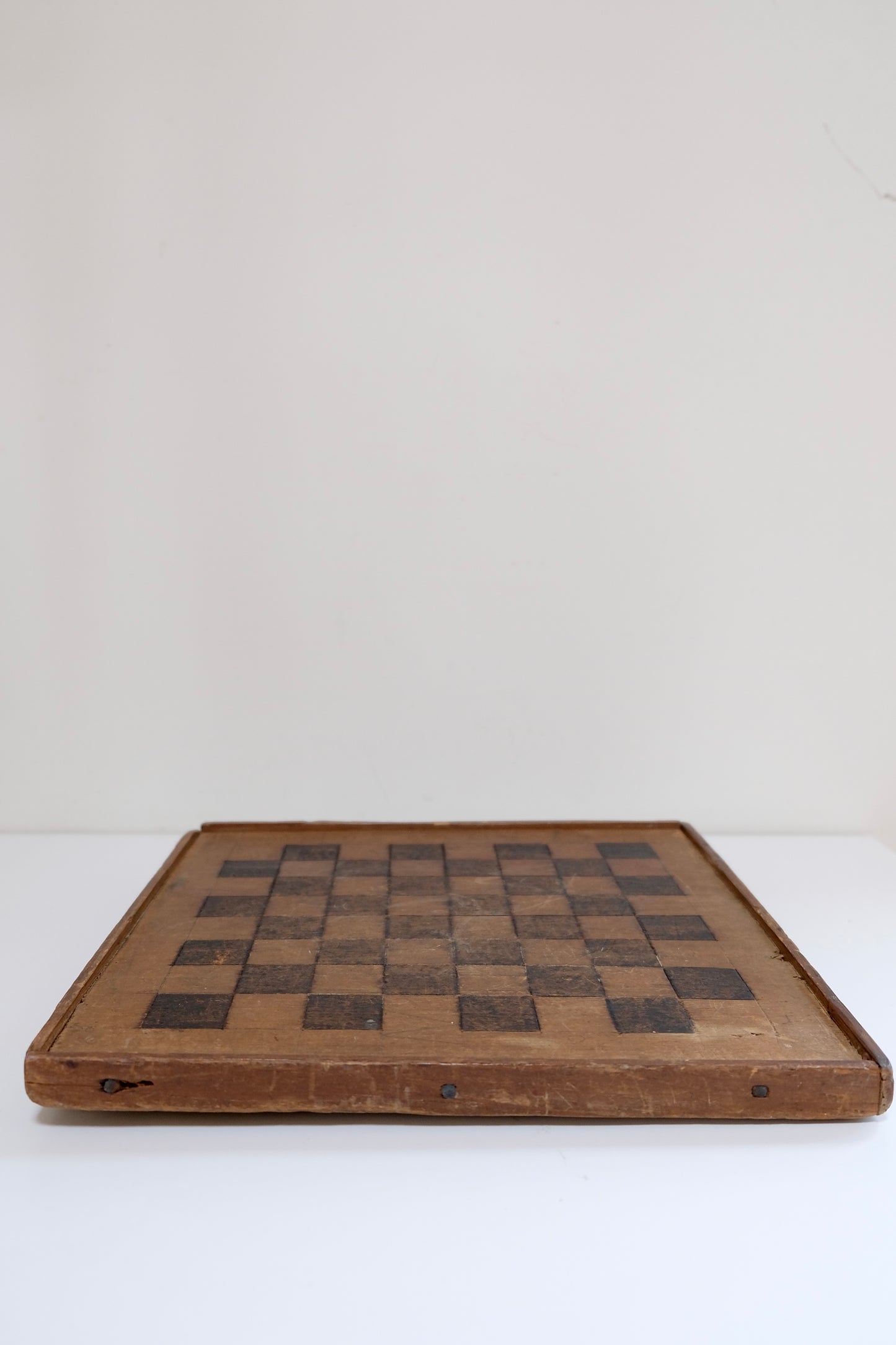 Antique Handmade Wooden Chess Board