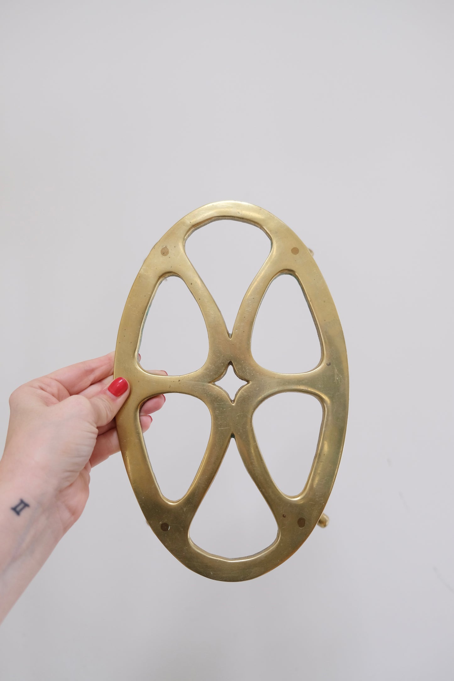 Antique Brass Trivet
