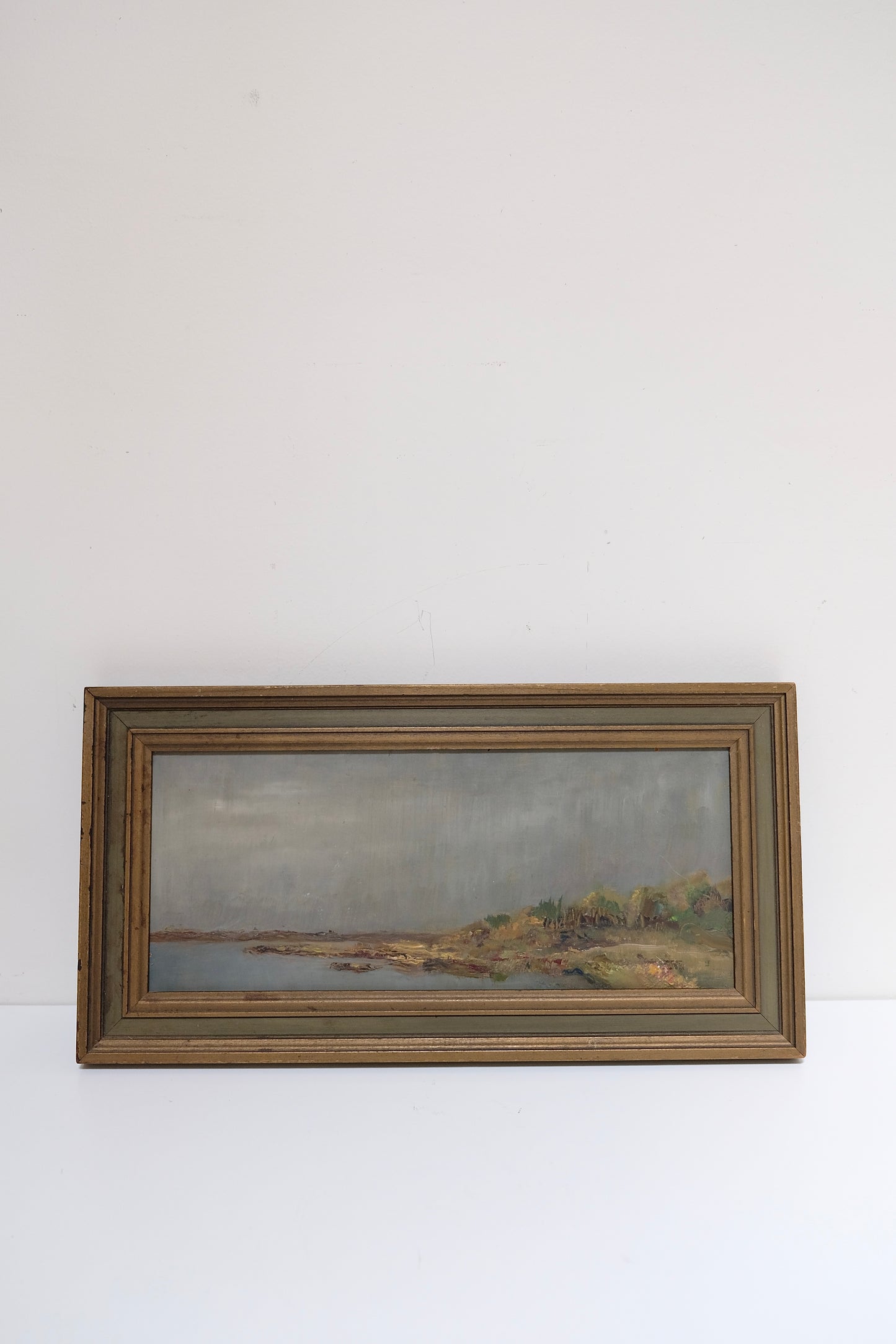 Antique Shoreline Painting