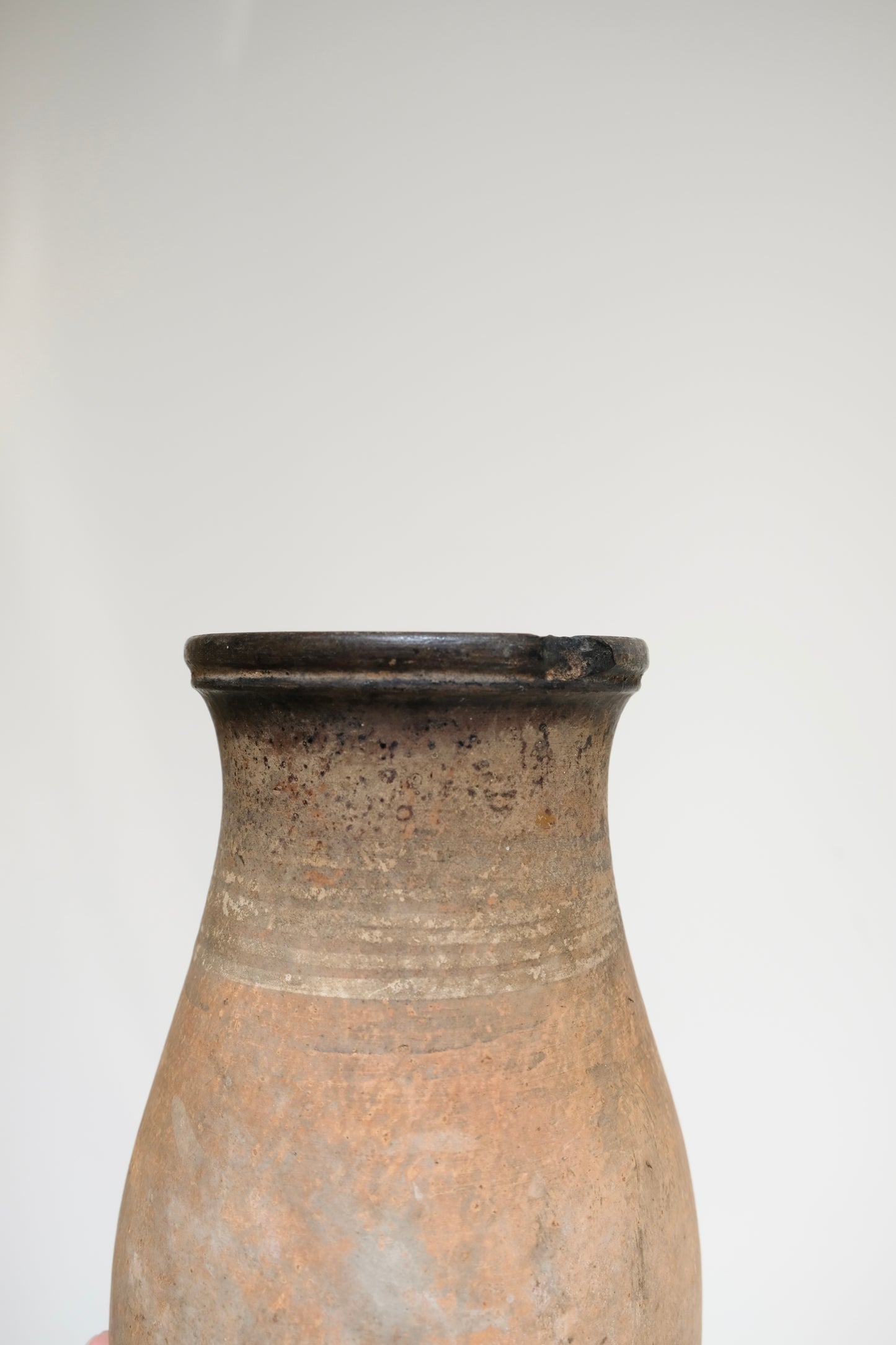 Incredible Antique French Clay Vessel