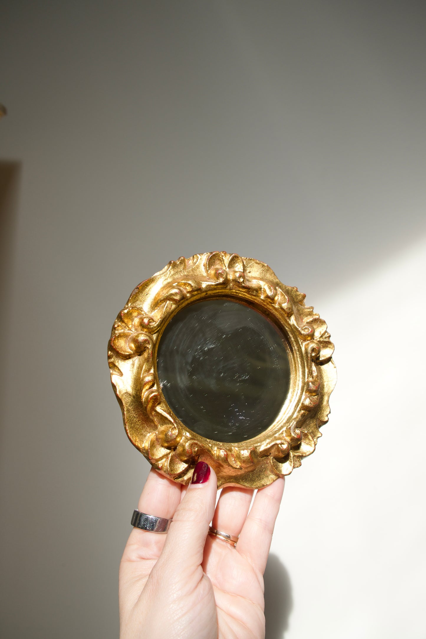 Vintage Mini Gilded Mirrors/Frames, Sold Separately