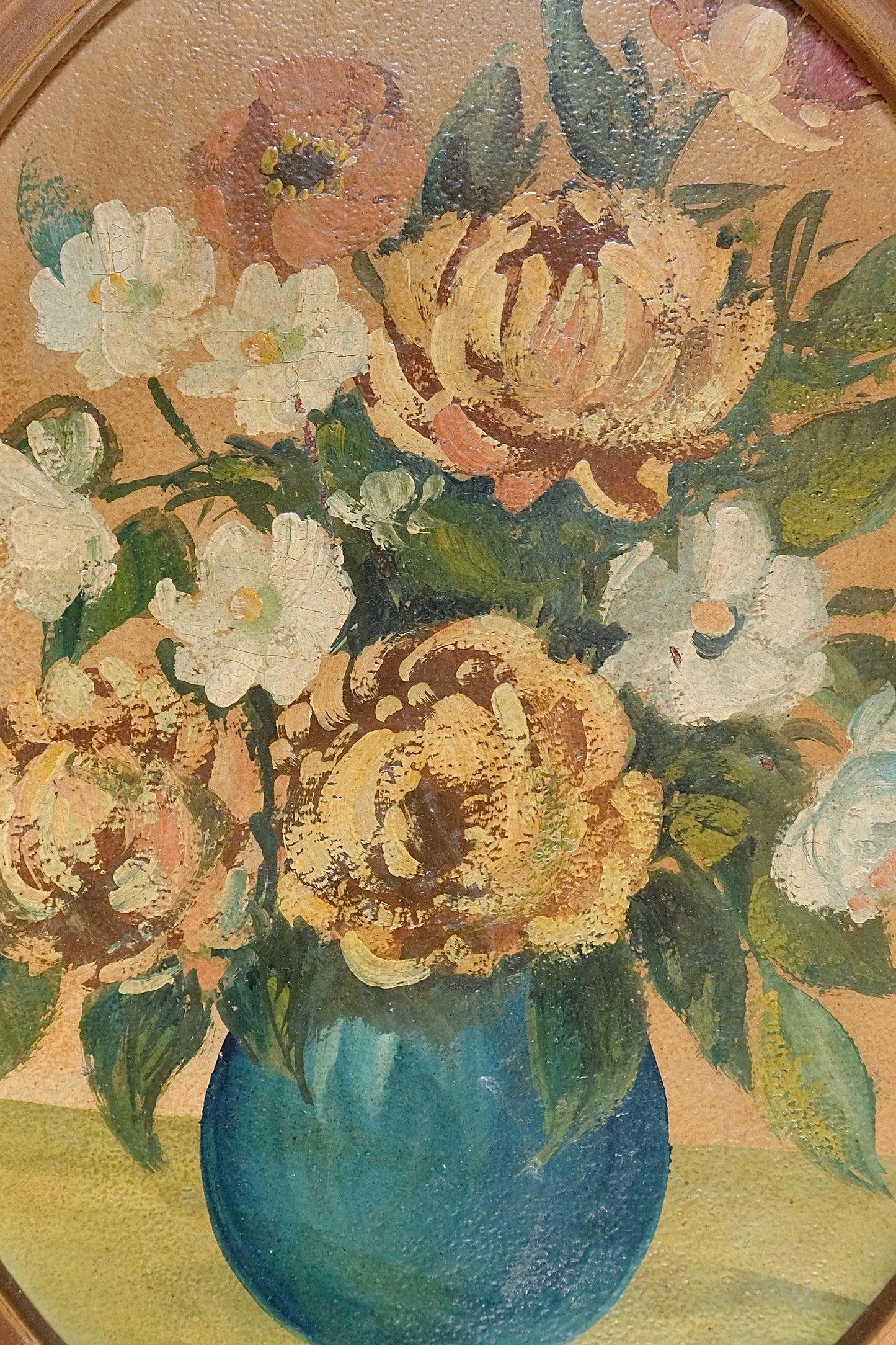 Sweet Vintage Floral Painting