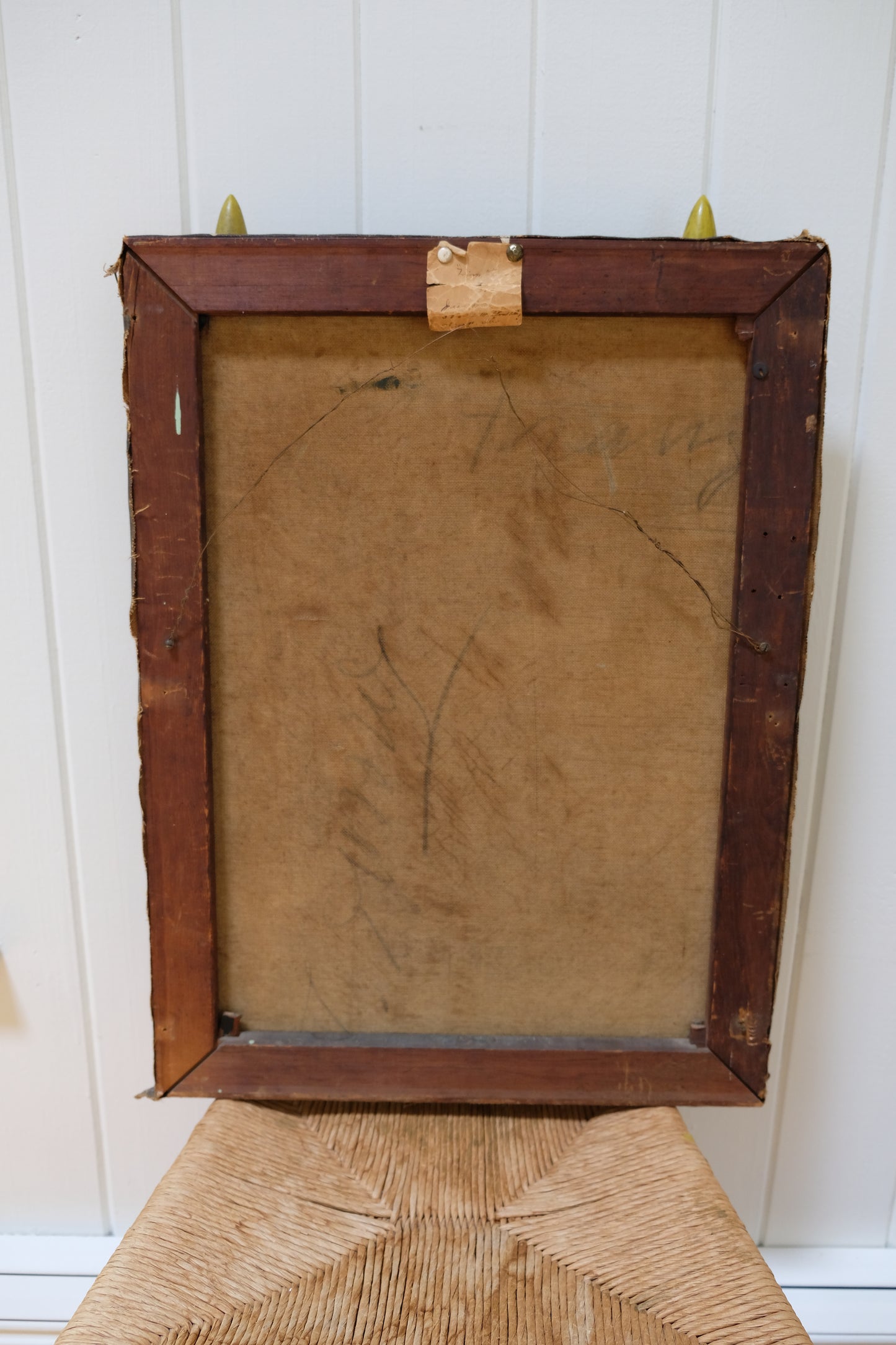 Almost Antique Signed Portrait, Oil on Canvas. 1926.