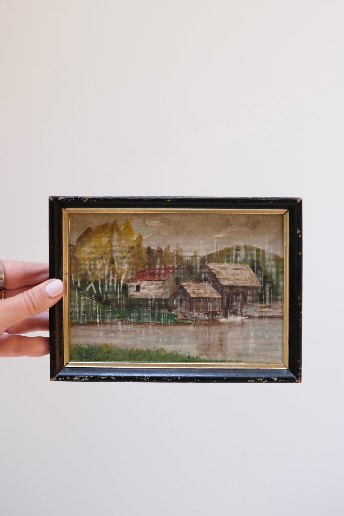 Mini Country Paintings, Signed G. Tomkinson, Sold Separately