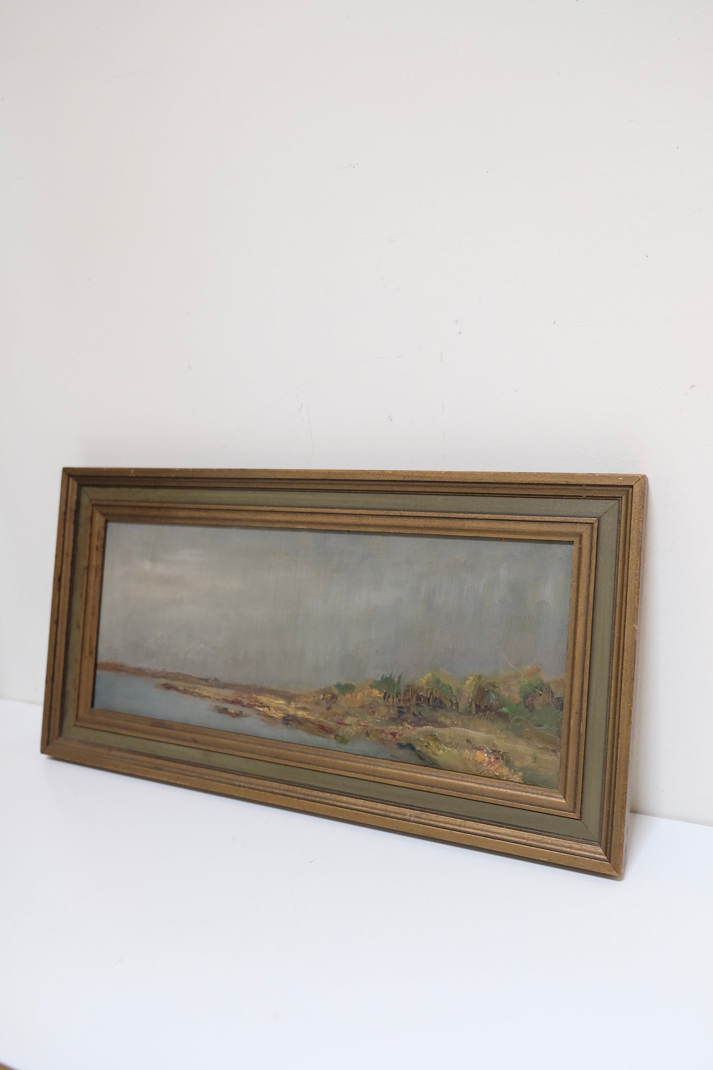 Antique Shoreline Painting