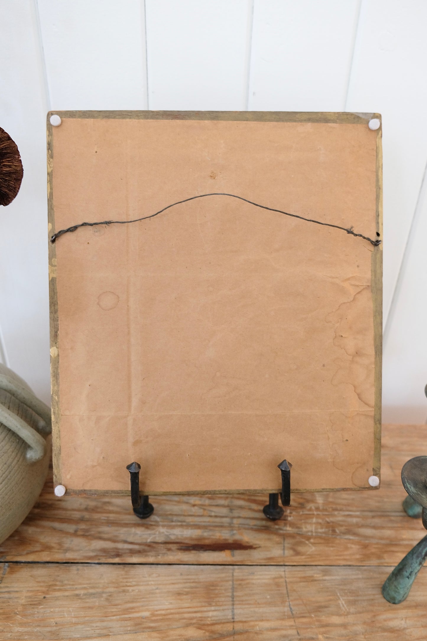 Beautiful Floral Antique Crewel Embroidery