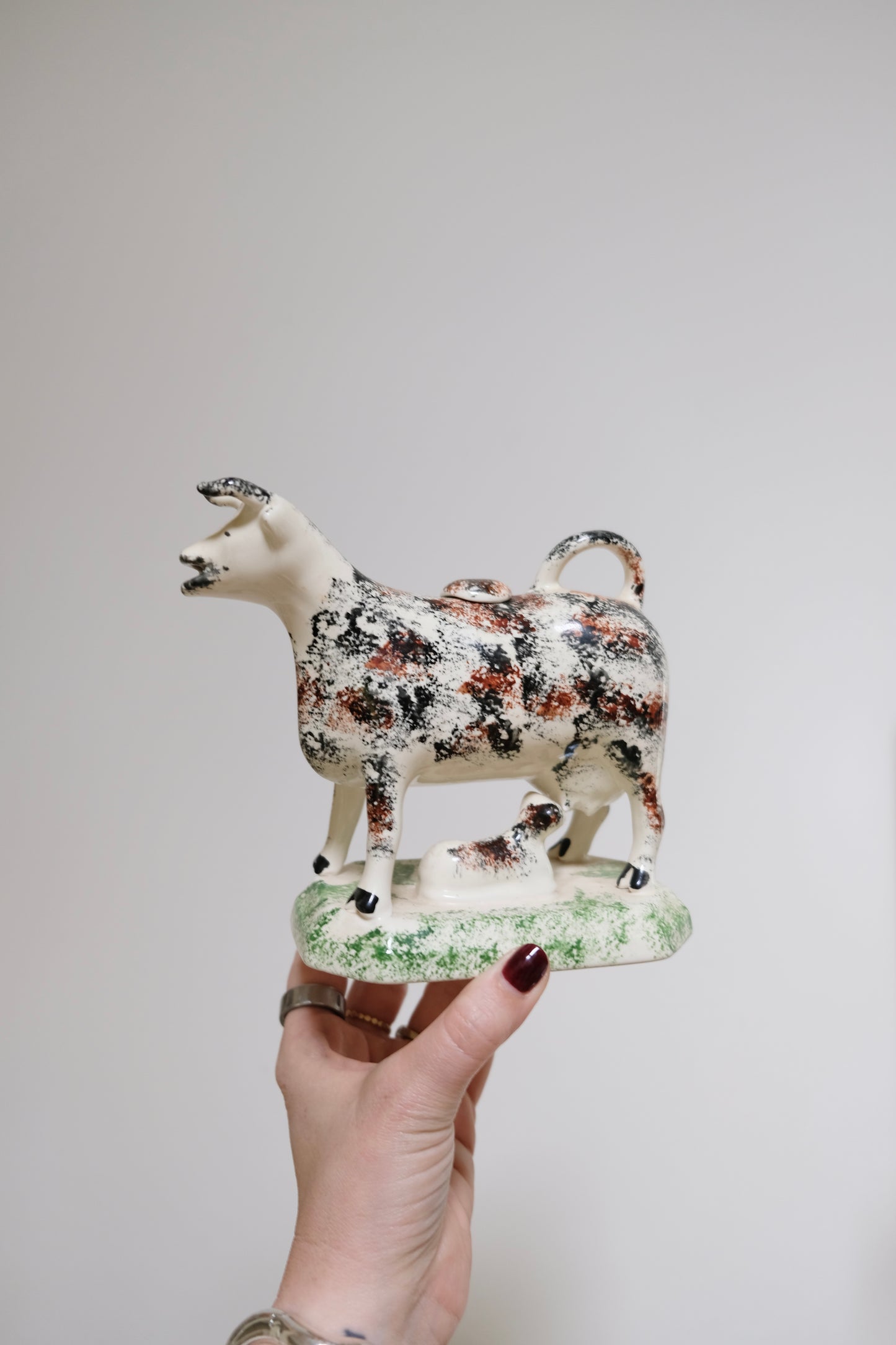 Staffordshire Cow Creamer – C. Cooke, England