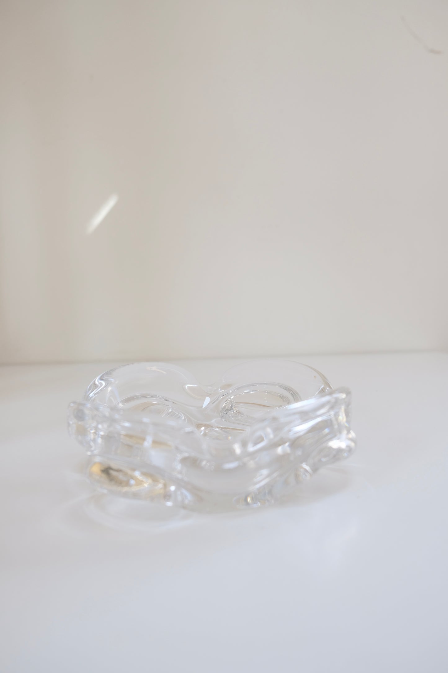 Wavy Spode Glass Ashtray