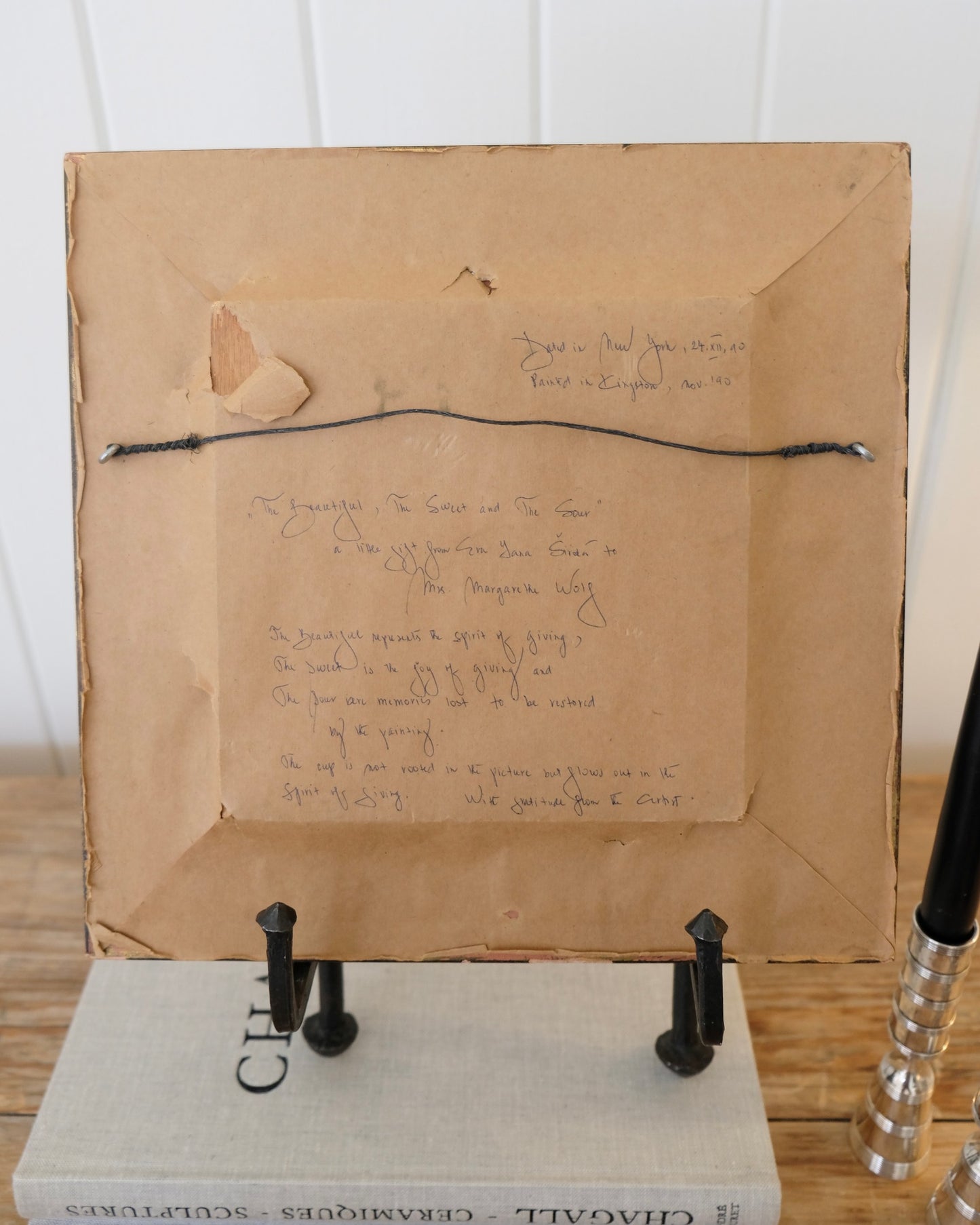 Vintage Oil Painting Still Life - “The Beautiful, The Sweet and The Sour”