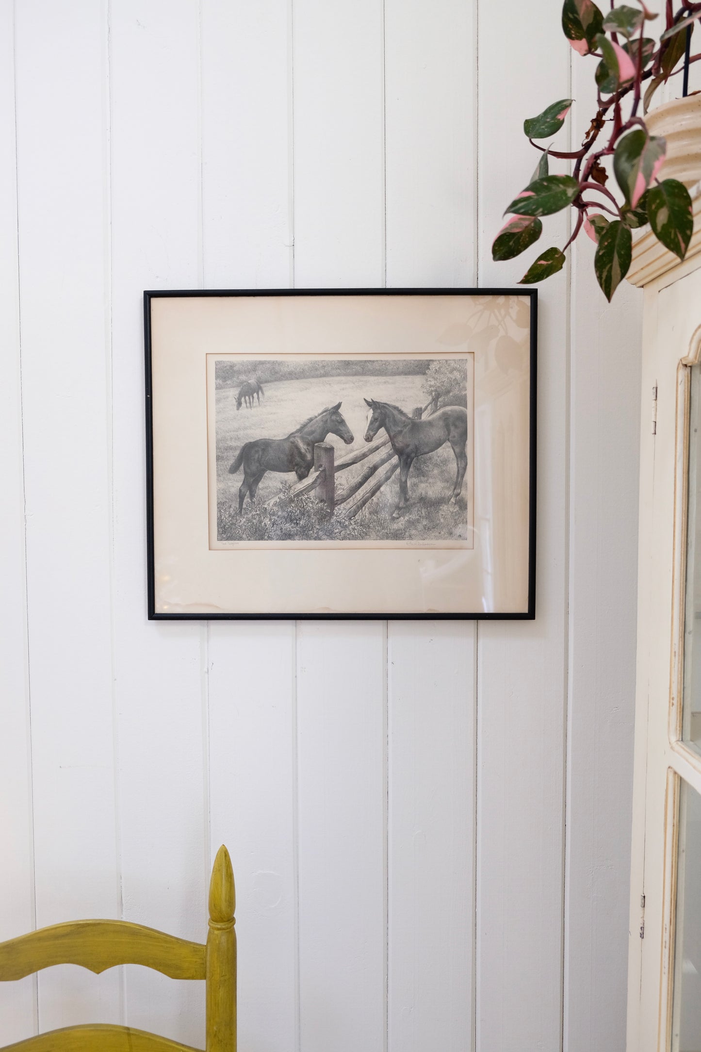 Sweetest Signed Horse Lithograph