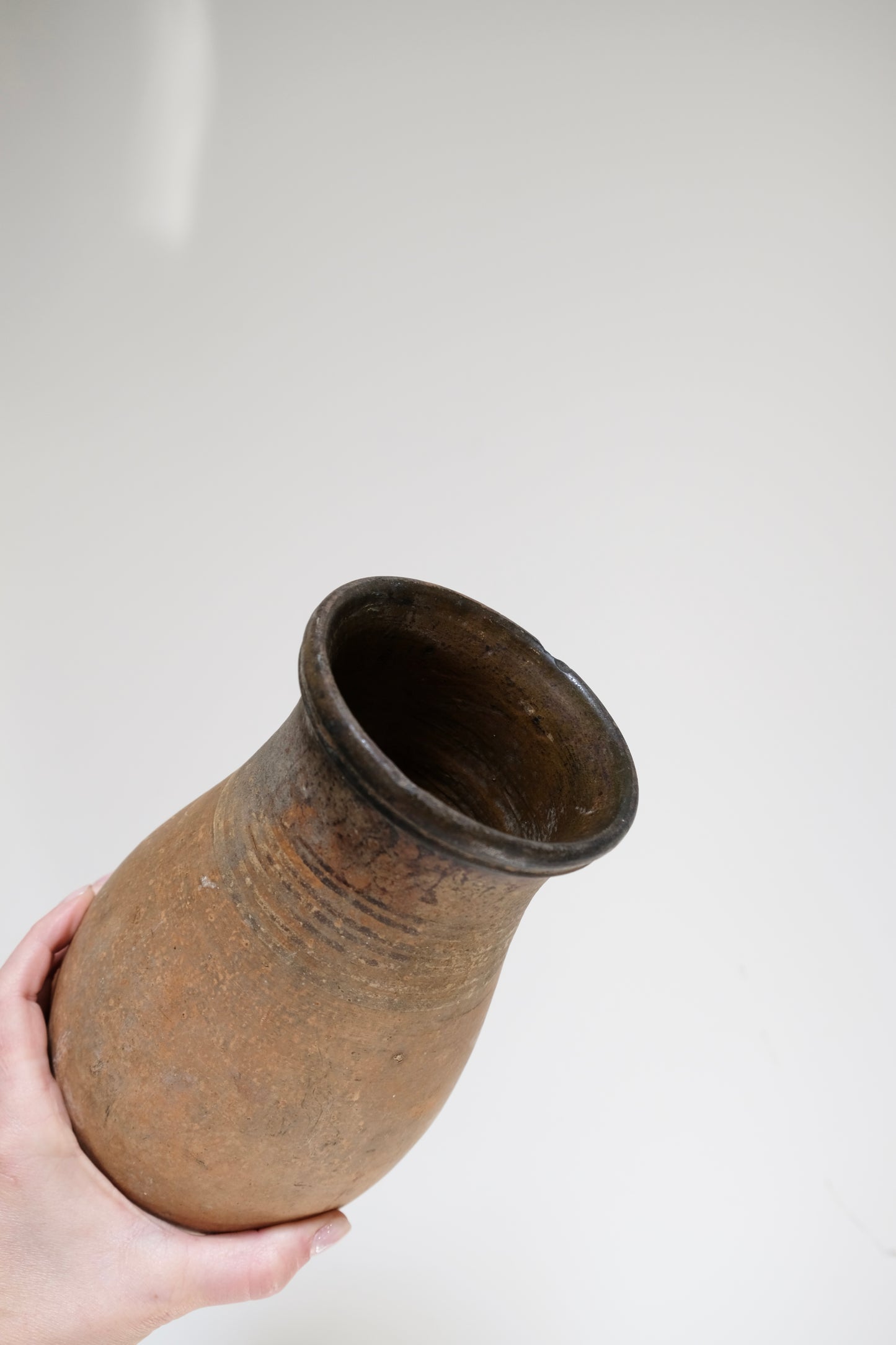 Incredible Antique French Clay Vessel