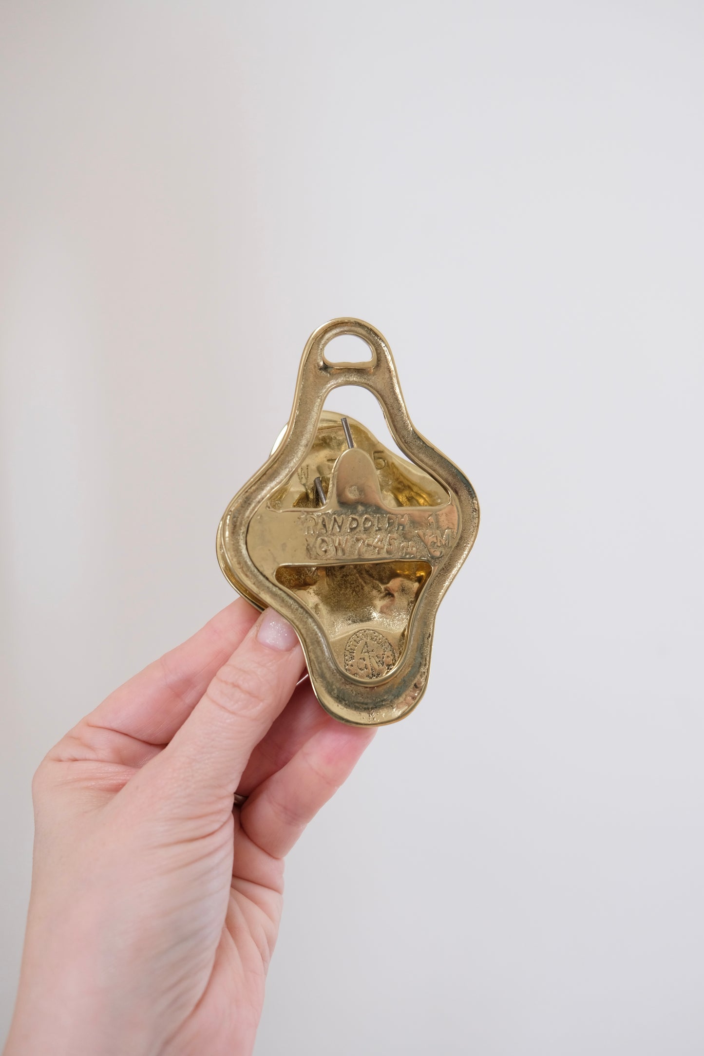 Vintage Randolph Brass Antelope Clip