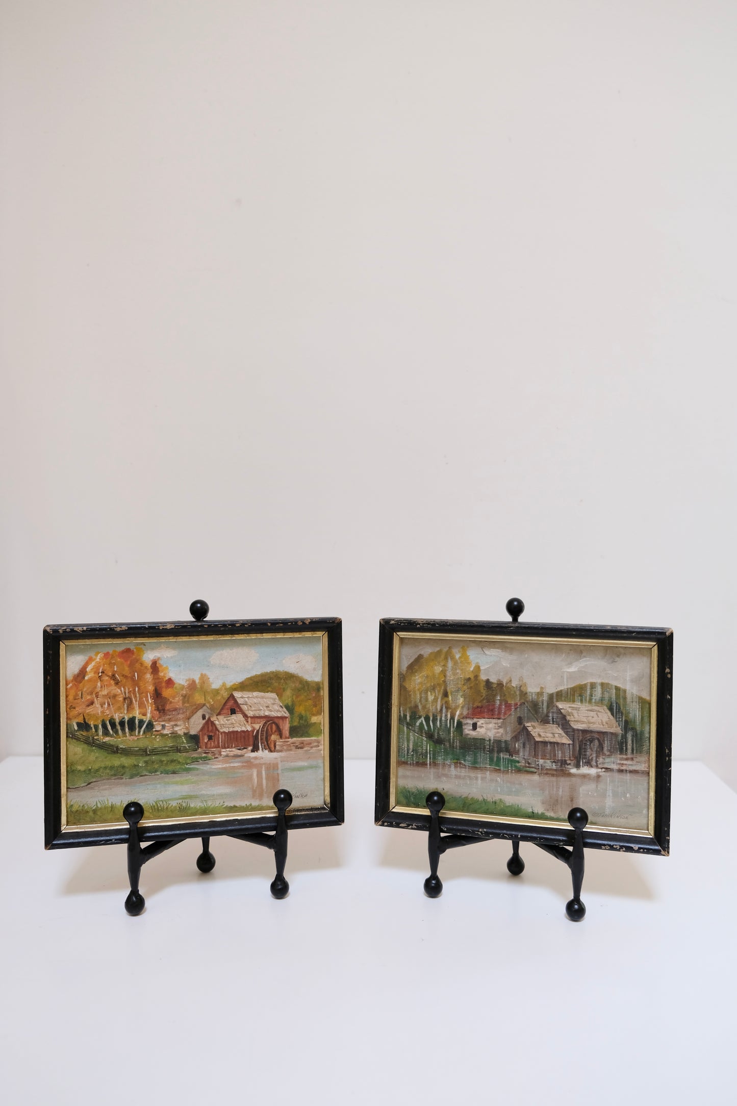 Mini Country Paintings, Signed G. Tomkinson, Sold Separately