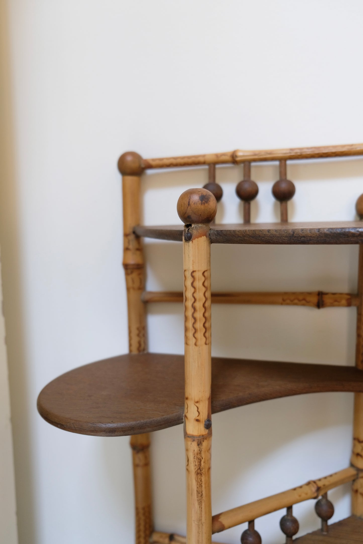 Antique Bamboo Etegare