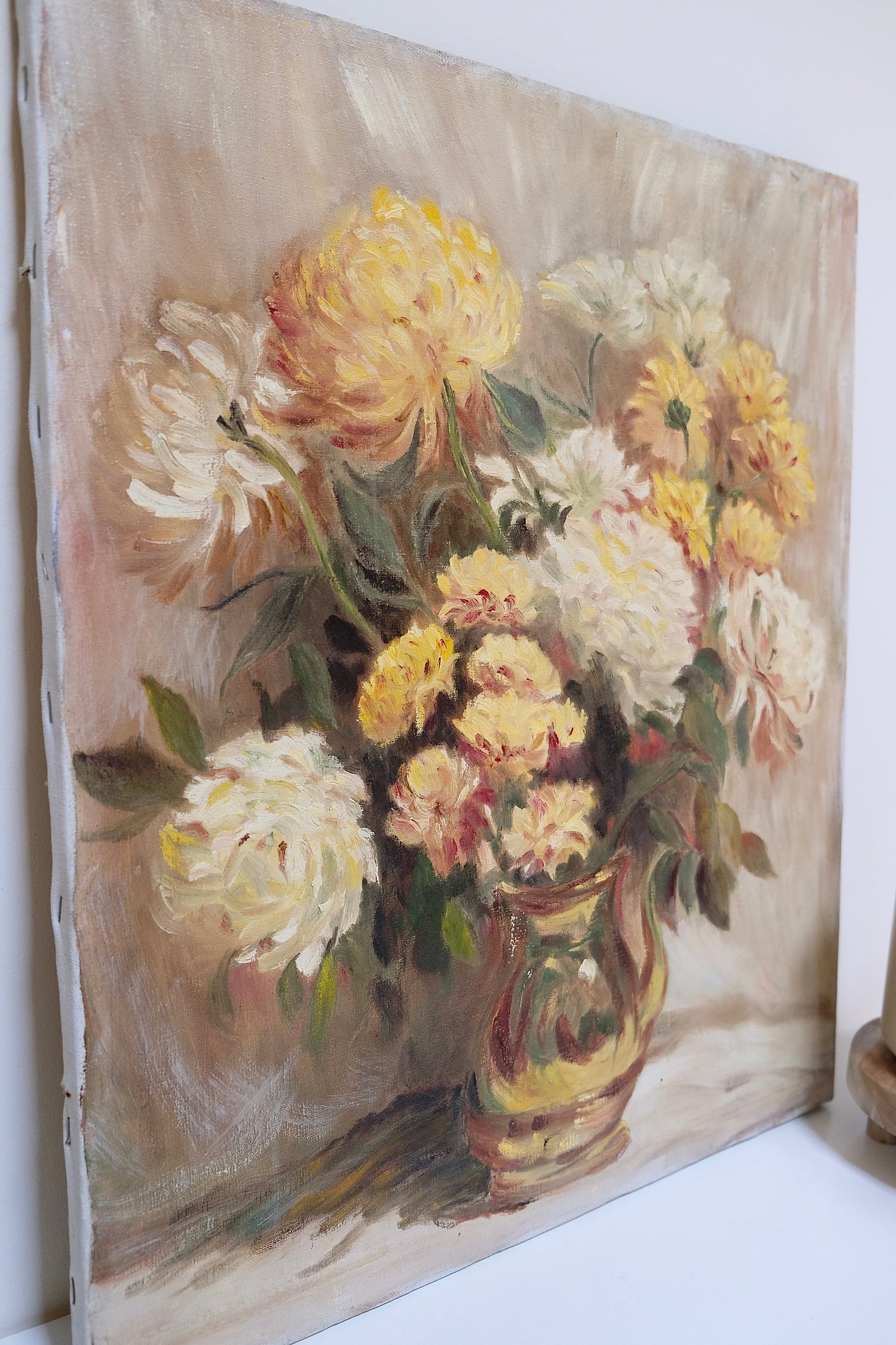 Beautiful Vintage Impressionist Still Life Painting