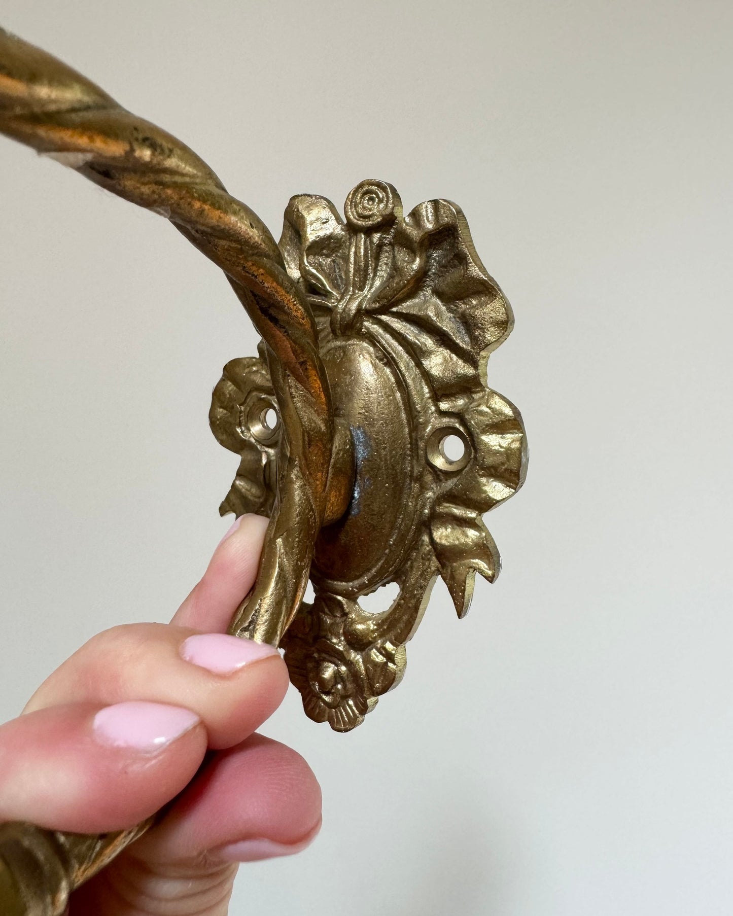 Brass Hat and Coat Hooks (2)