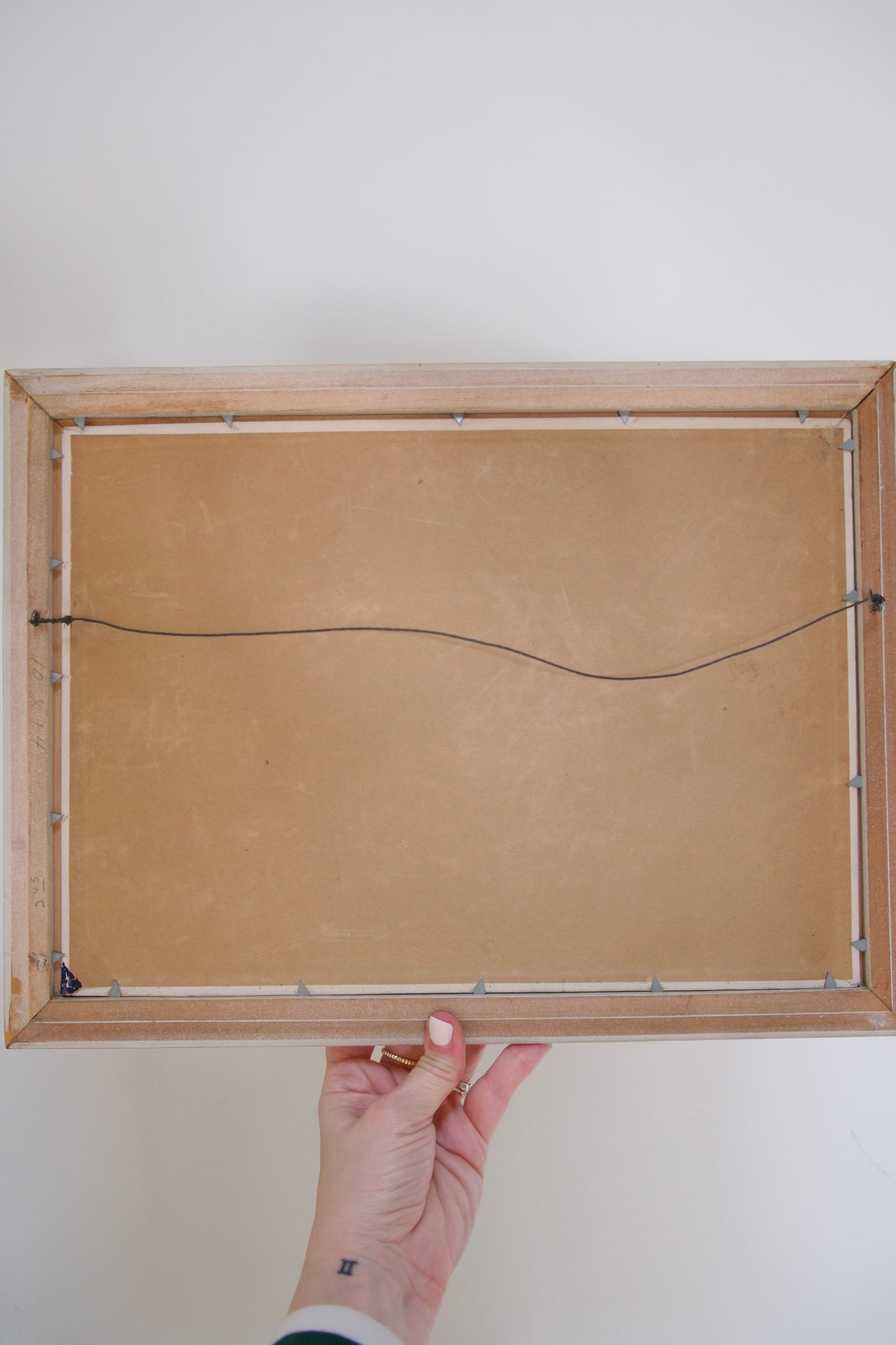 Medium Vintage Lighthouse Painting