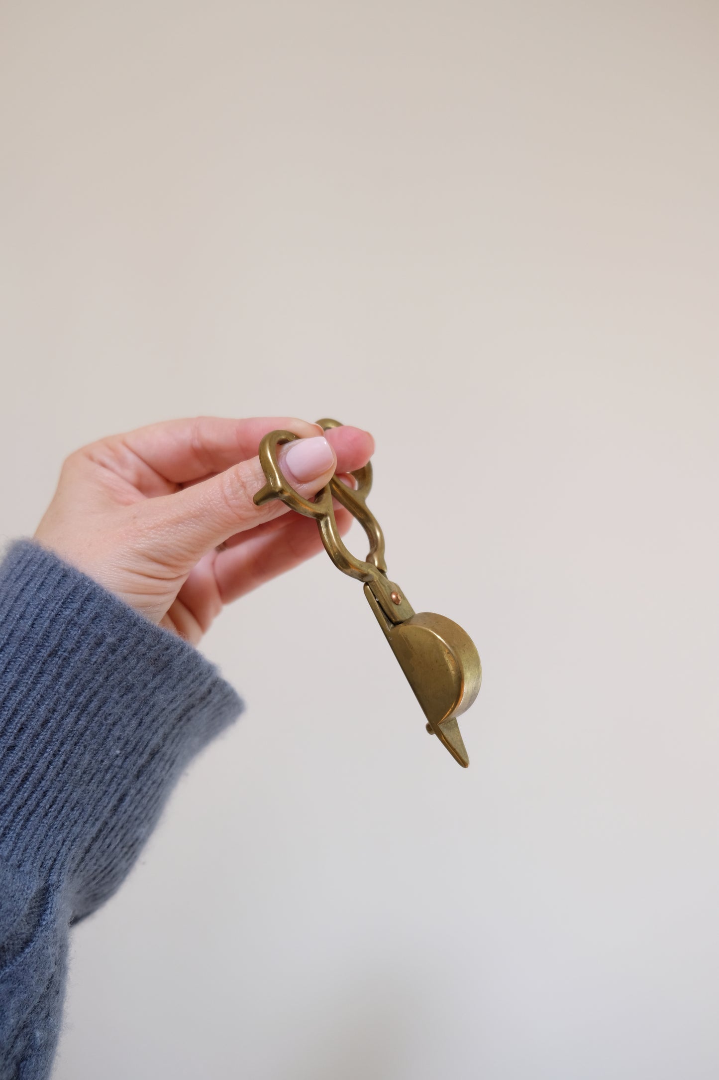 Antique Brass Candle Snuffer