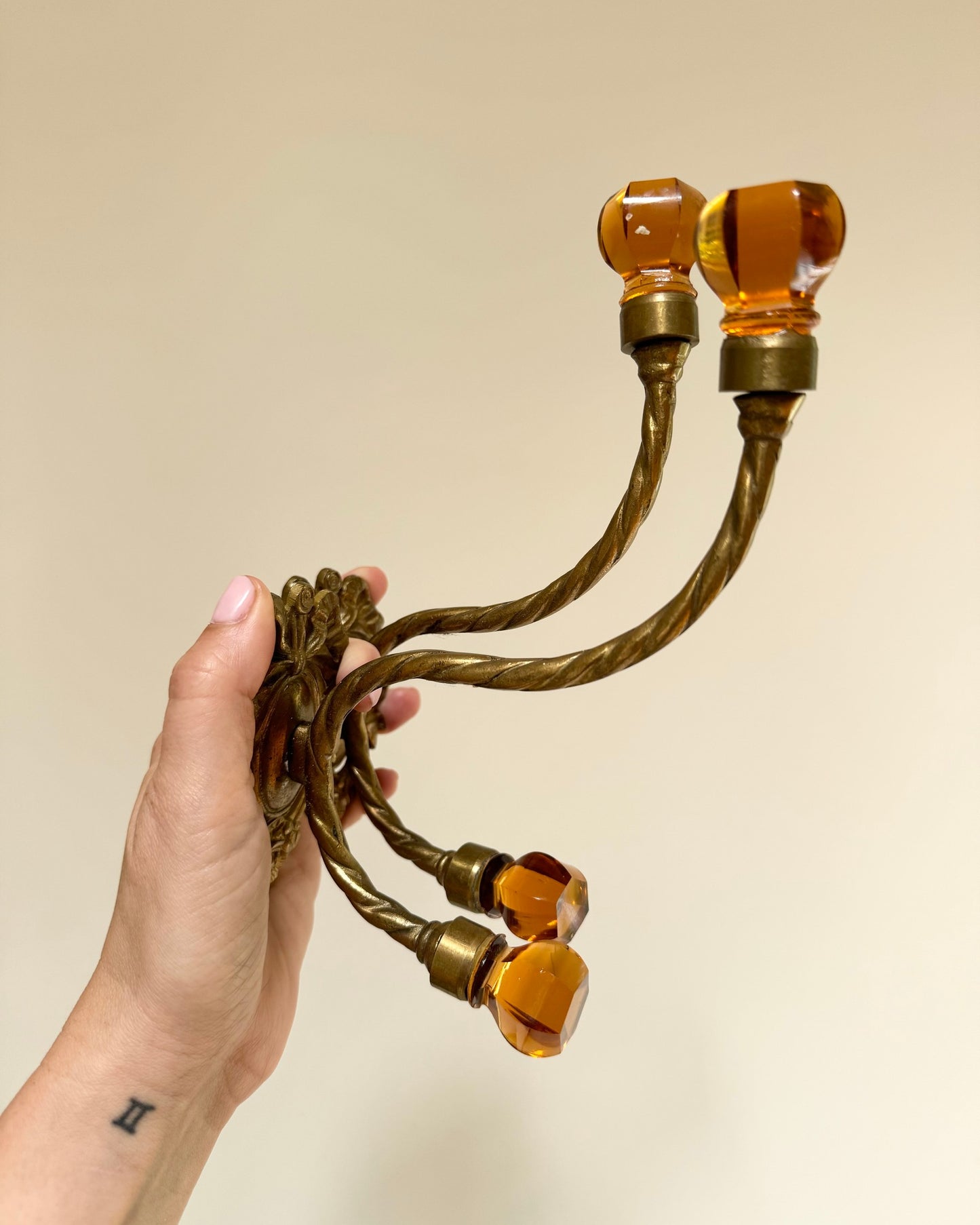 Brass Hat and Coat Hooks (2)