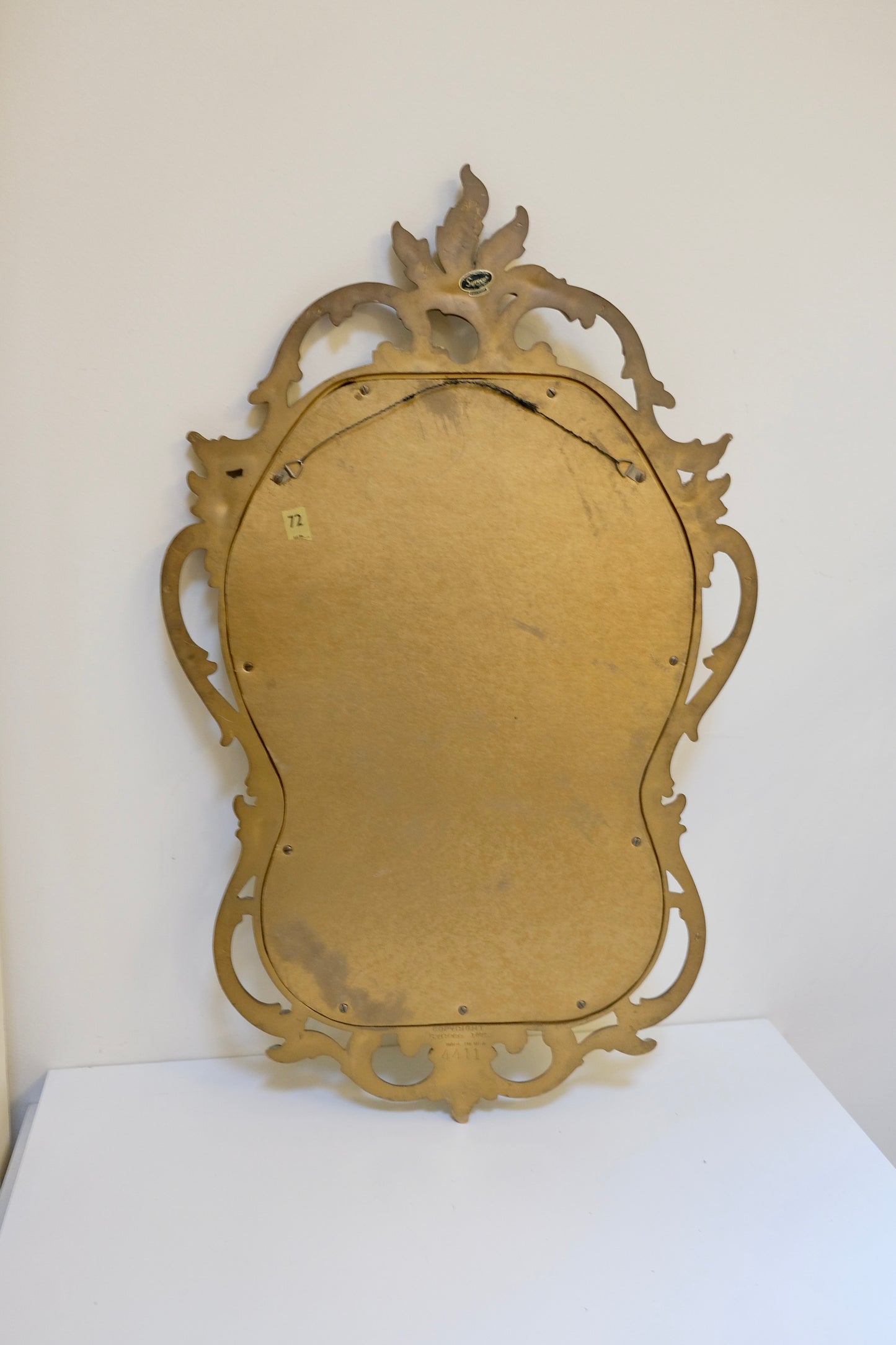 Vintage Syroco Rococo Wall Mirror – 30”