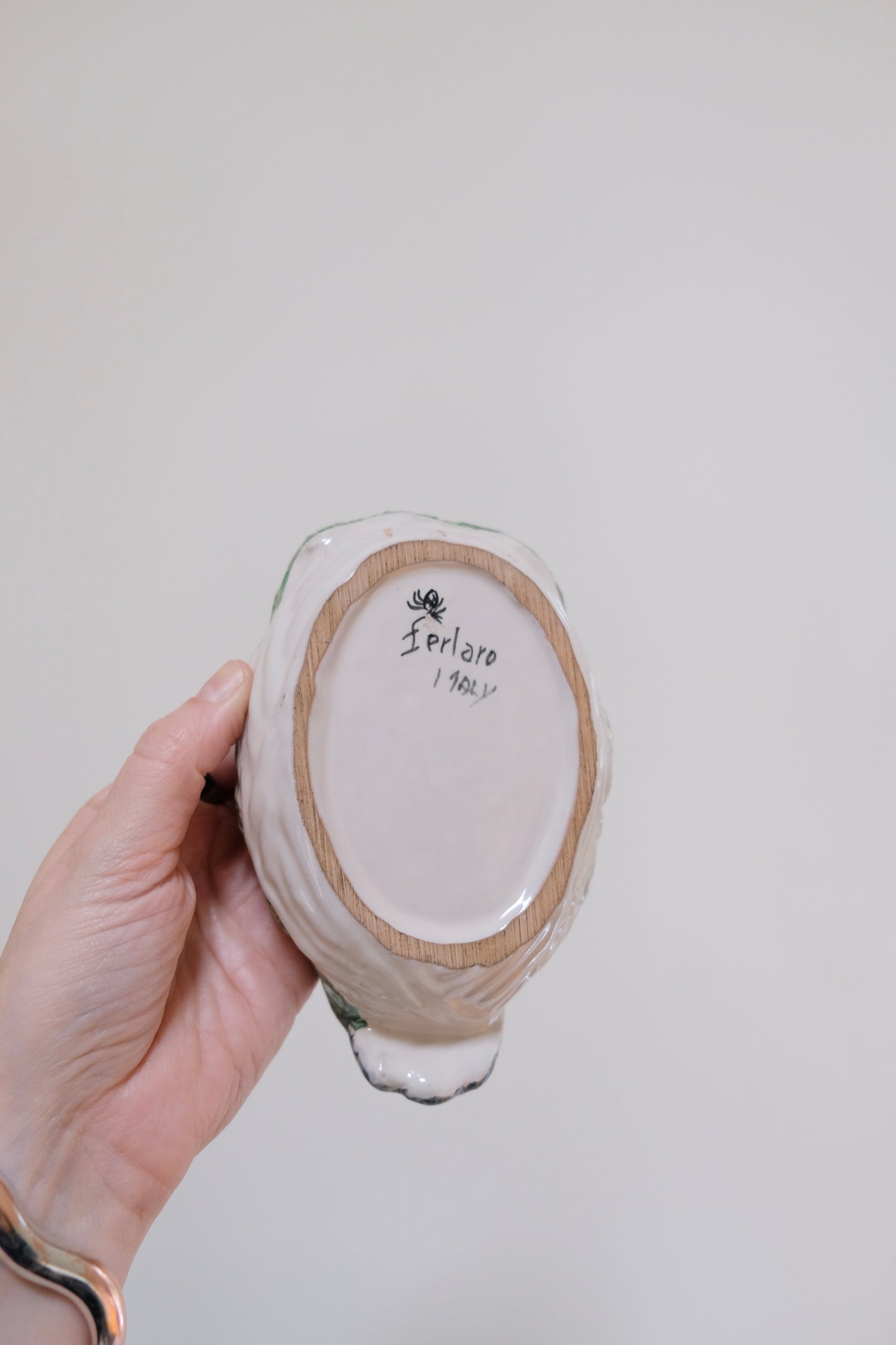 Vintage Italian Partridge Tureen by Ferlaro