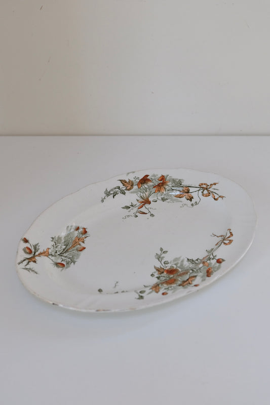 Thistle Transferware Platter, Doulton Burslem, Sydenham, England