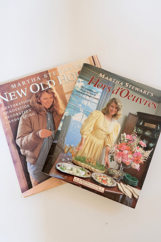 Vintage Martha Stewart Books, sold separately
