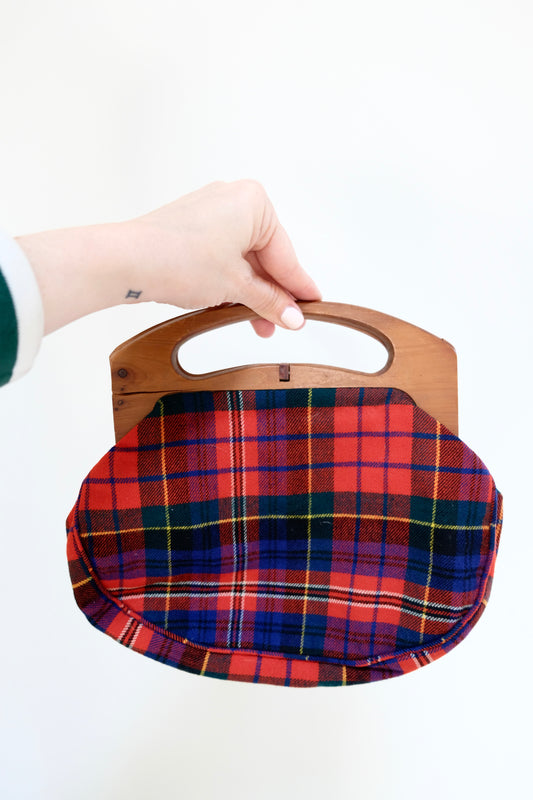 Vintage Trimingham’s Bermuda Plaid Bag