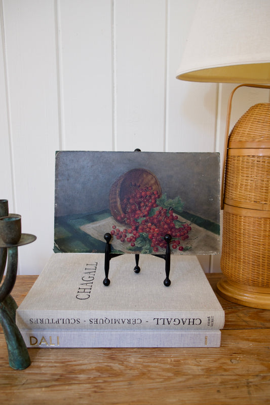 Antique Signed Oil Still Life – 12” x 7.5”