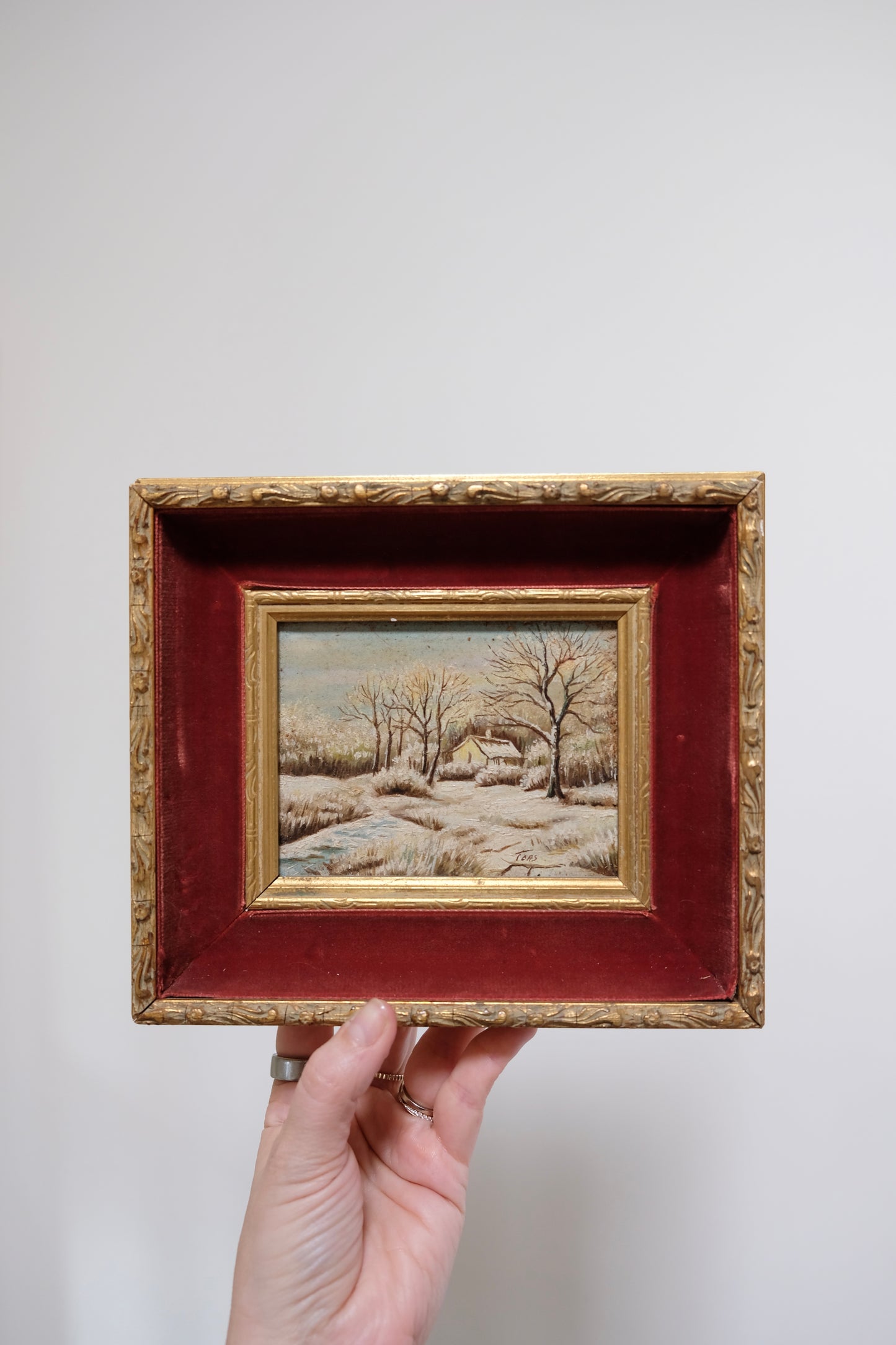 Small Vintage Framed Painting