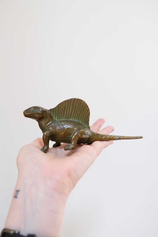 Vintage Souvenir Bronze Dinosaur