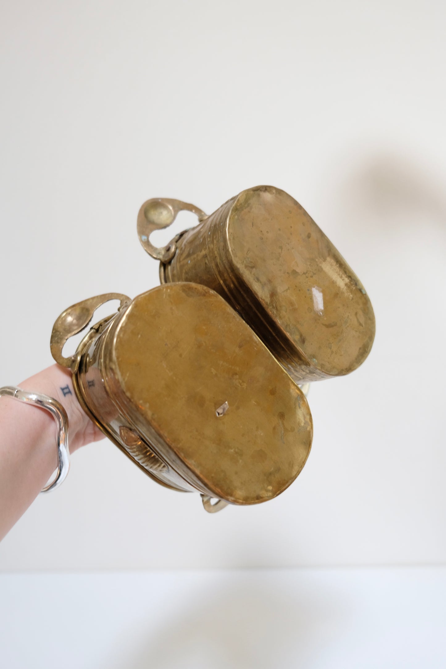 Vintage Brass Shell Planters (Sold Separately)