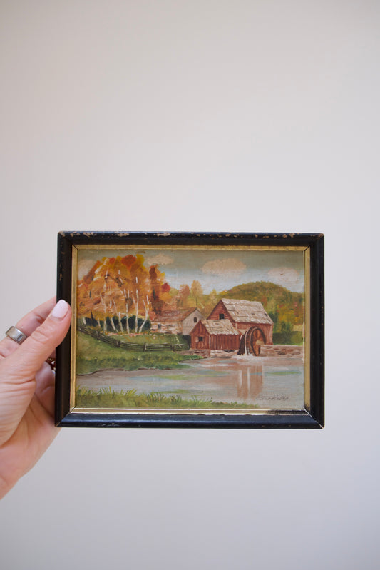 Mini Country Paintings, Signed G. Tomkinson⁠, Sold Separately