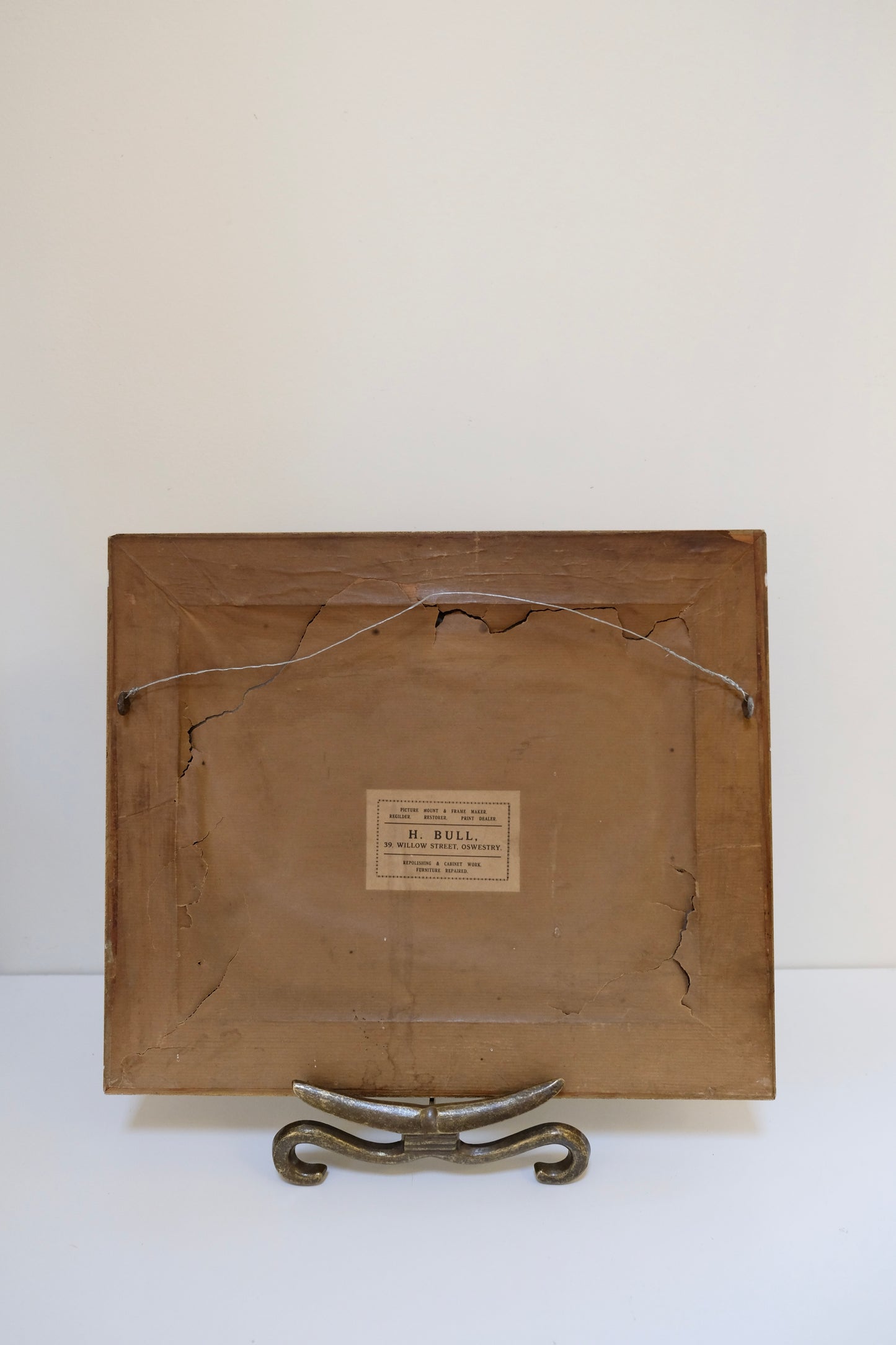 Antique or Early Vintage Oil Painting of a Serene English River