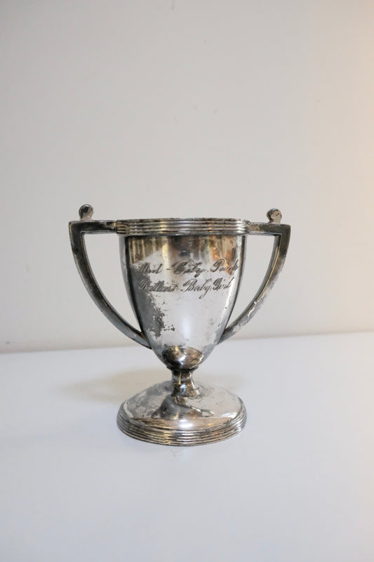 “Prettiest Baby Girl” Silverplate Trophy