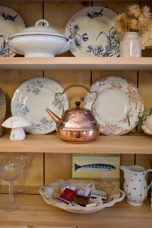 Gorgeous Vintage English Copper Tea Pot