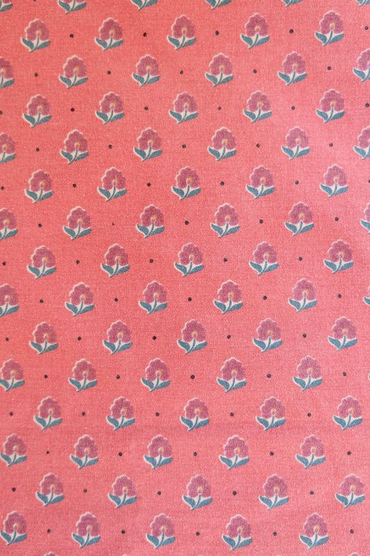 Vintage Martex Avignon Percale Queen Sheet.